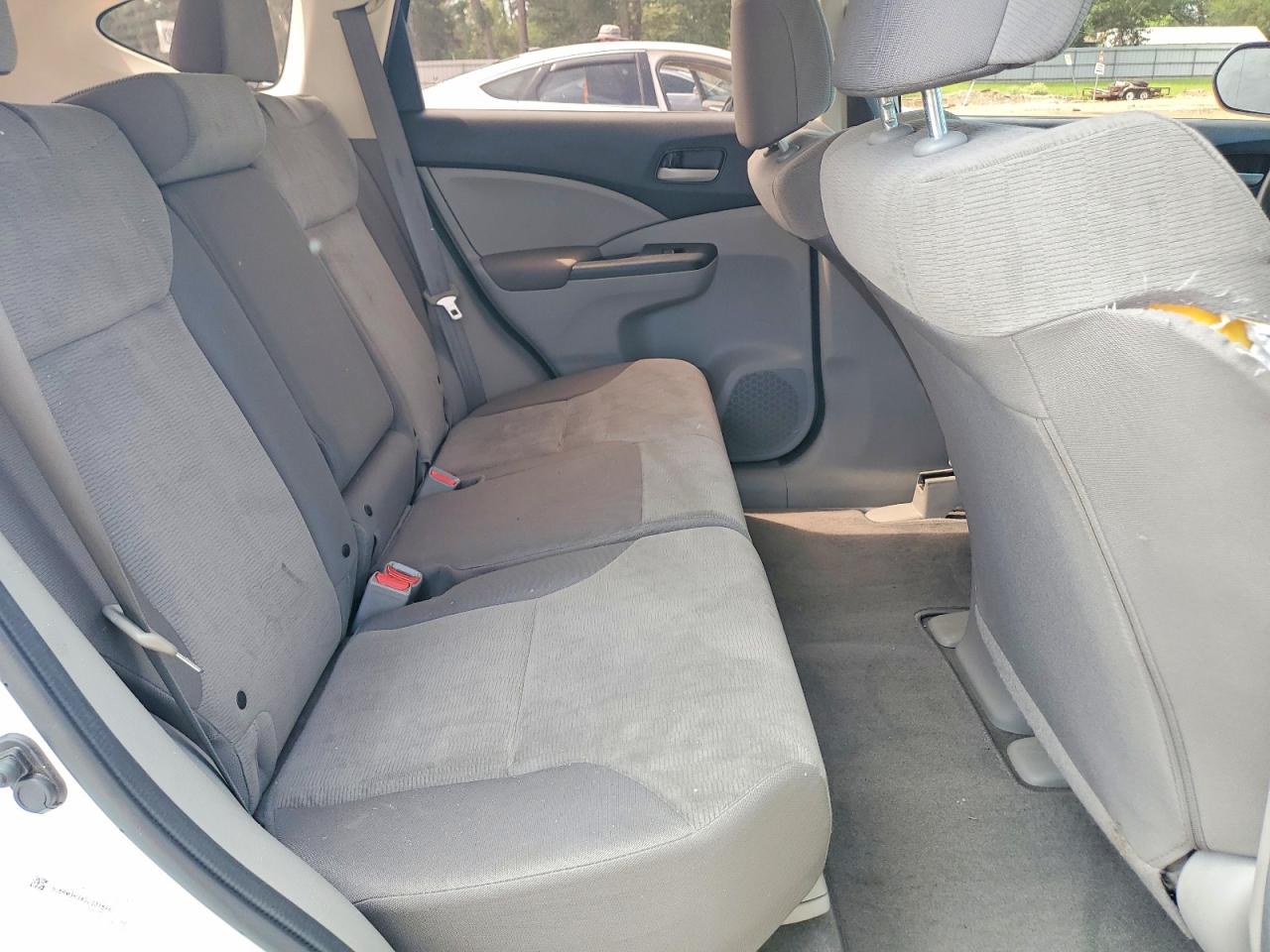 2013 Honda Cr-v Lx White vin: 5J6RM3H3XDL037695