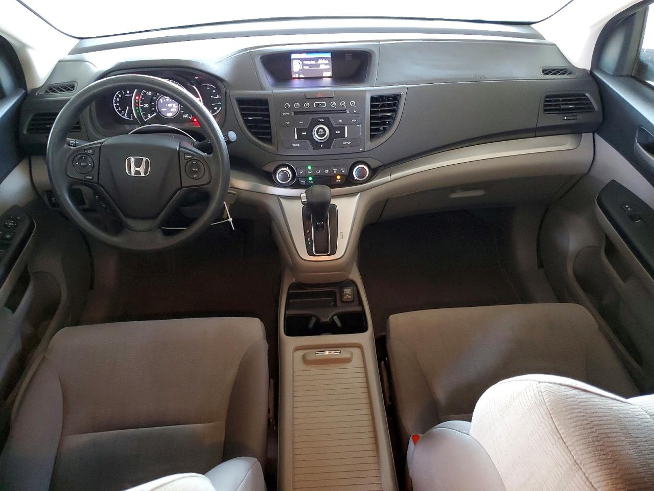 2013 Honda Cr-v Lx White vin: 5J6RM3H3XDL037728