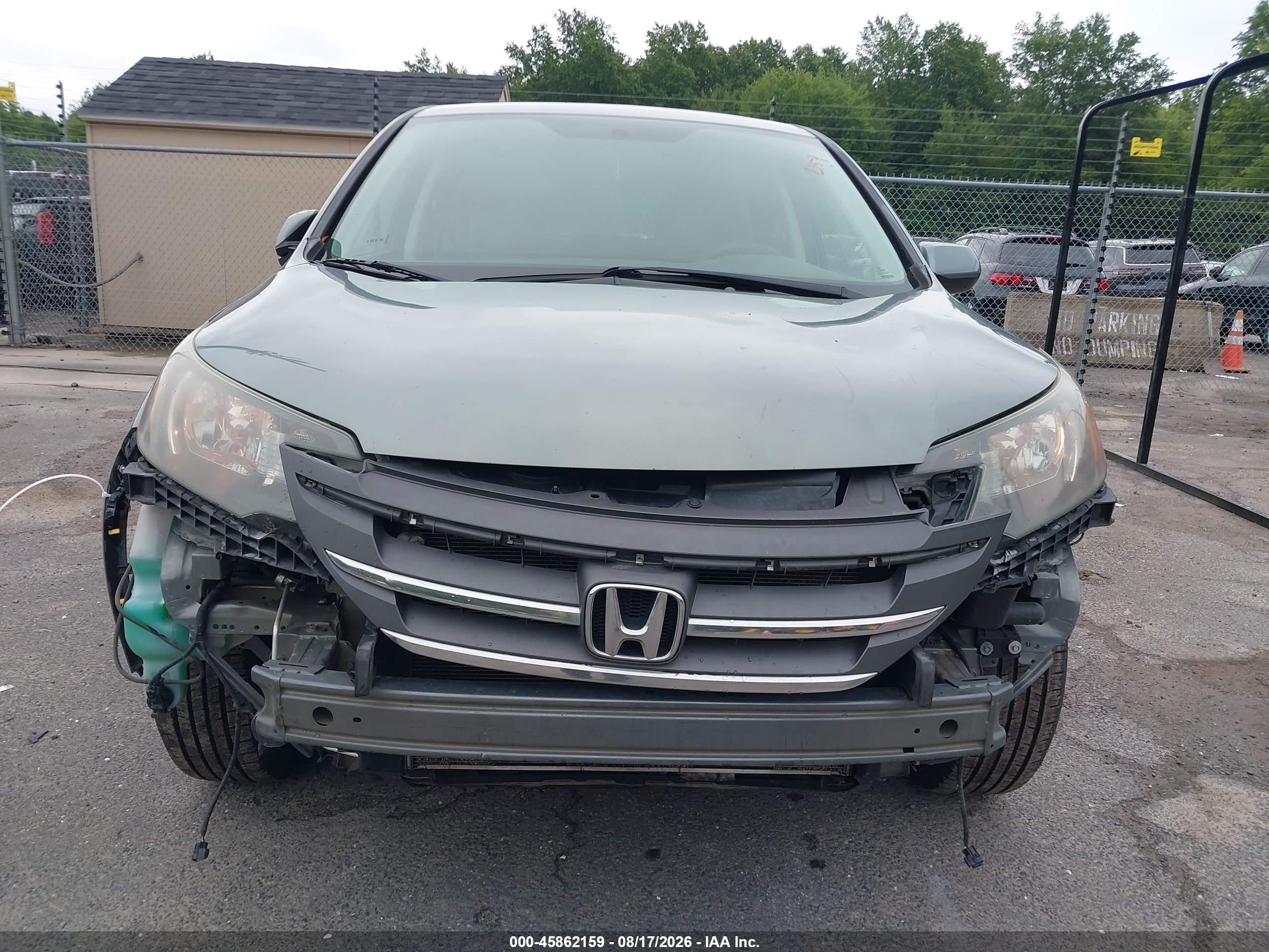 2012 Honda Cr-v Ex Teal vin: 5J6RM3H50CL006360
