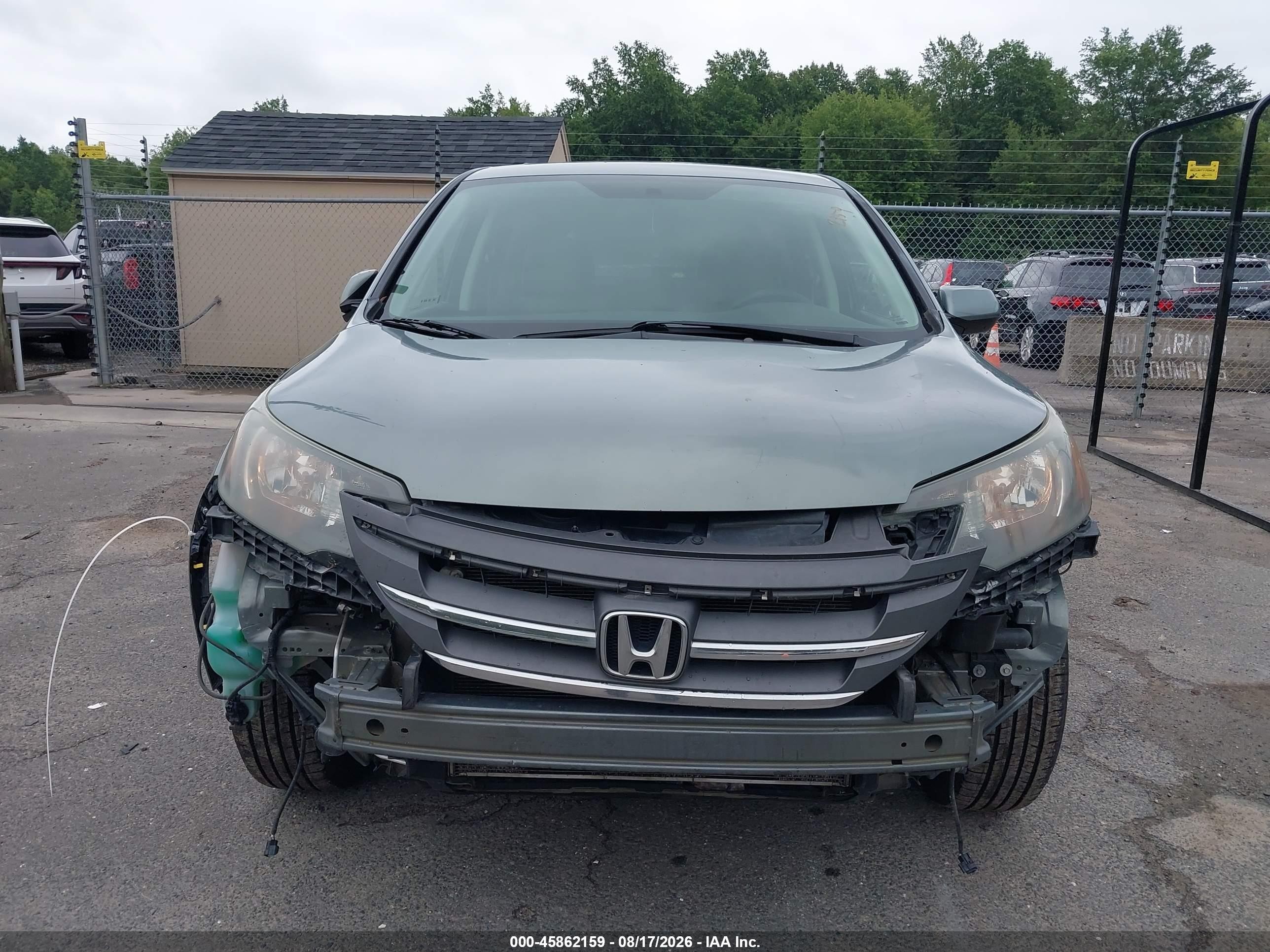 2012 Honda Cr-v Ex Teal vin: 5J6RM3H50CL006360
