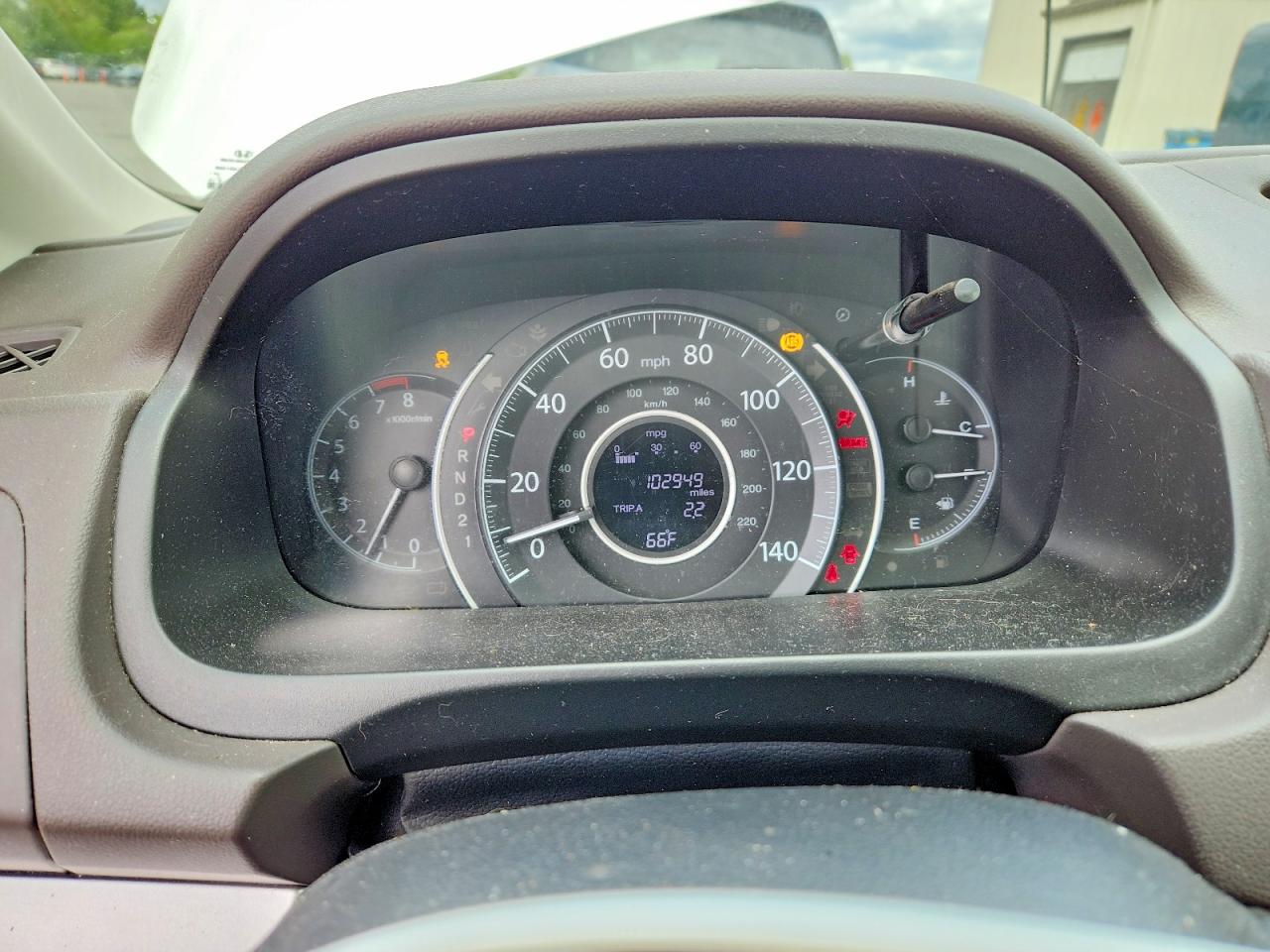 2013 Honda Cr-v Ex White vin: 5J6RM3H50DL025489
