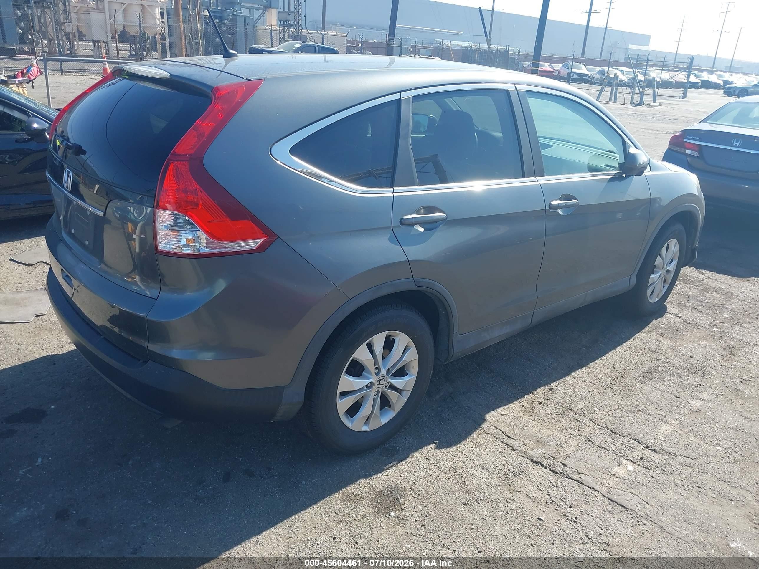 2014 Honda Cr-v Ex Gray vin: 5J6RM3H50EL031892