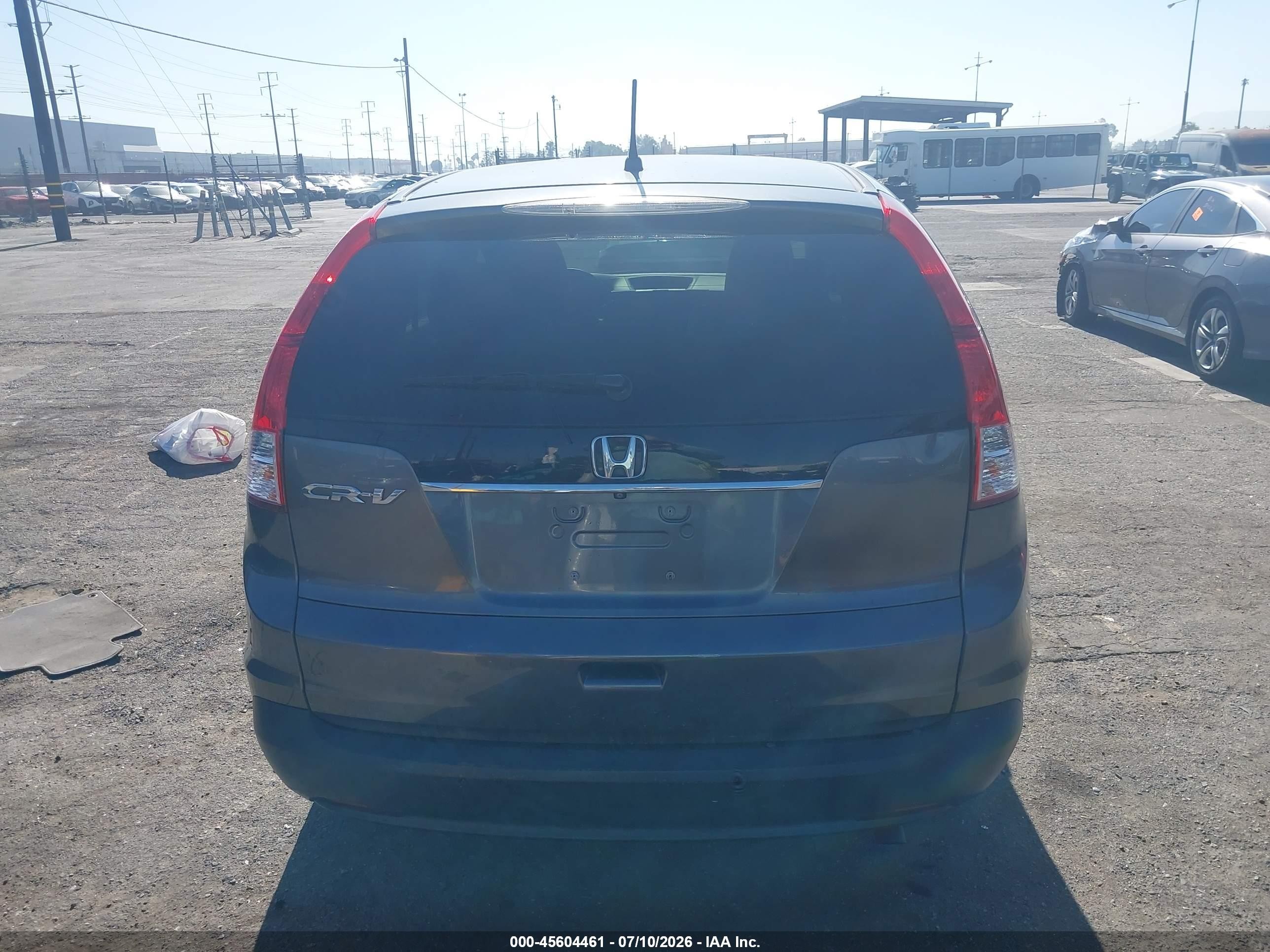 2014 Honda Cr-v Ex Gray vin: 5J6RM3H50EL031892