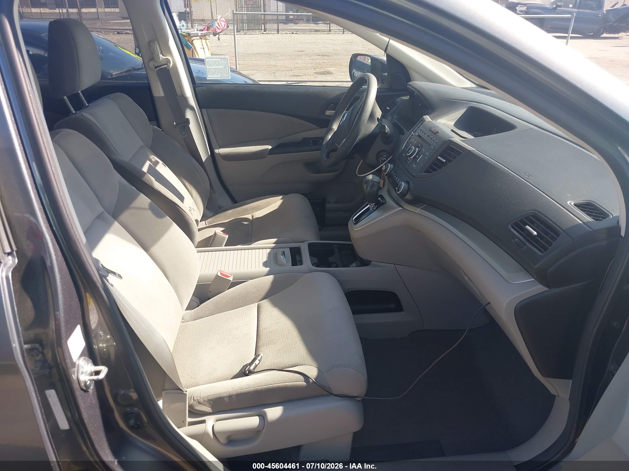 2014 Honda Cr-v Ex Gray vin: 5J6RM3H50EL031892