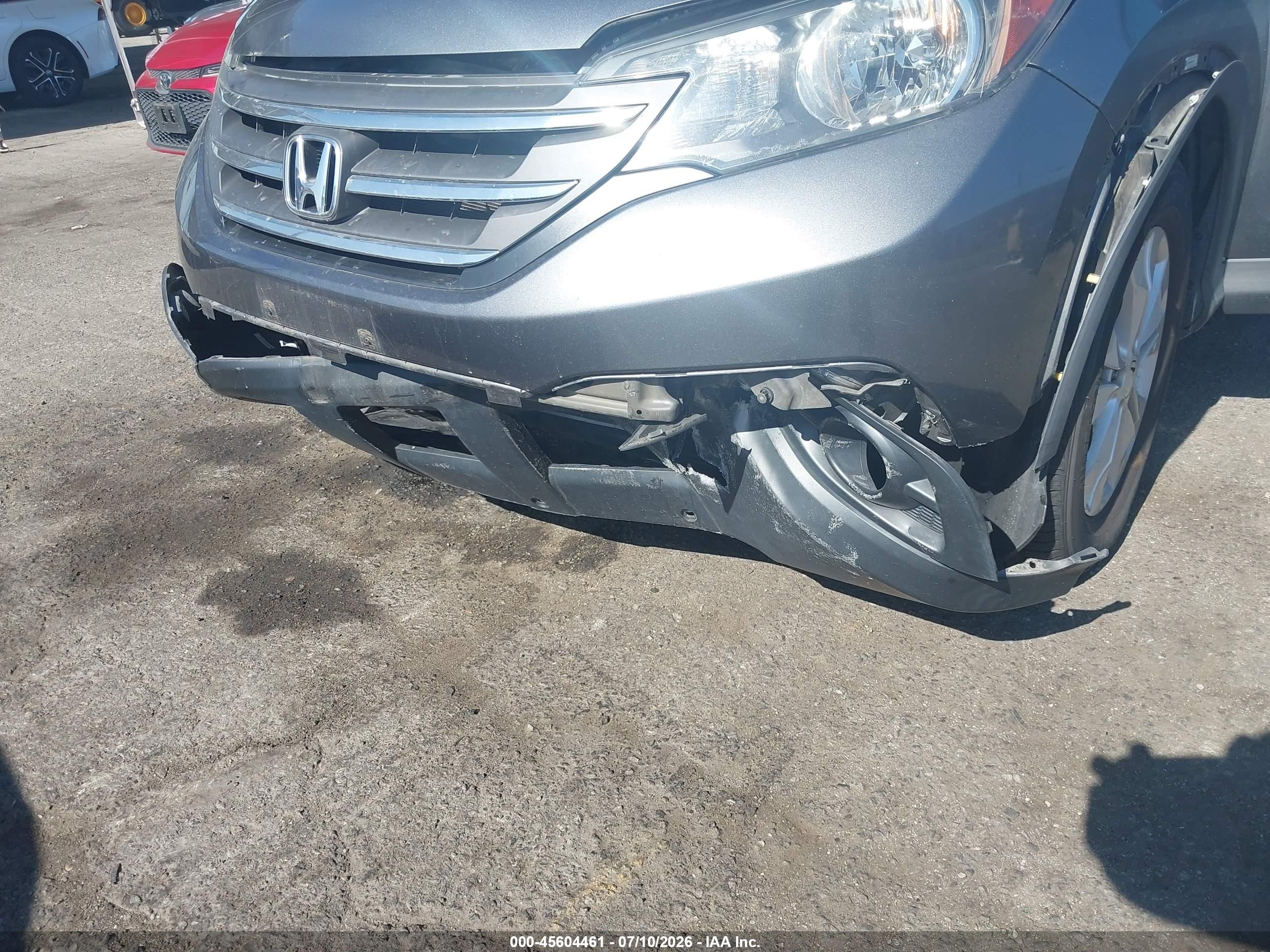 2014 Honda Cr-v Ex Gray vin: 5J6RM3H50EL031892