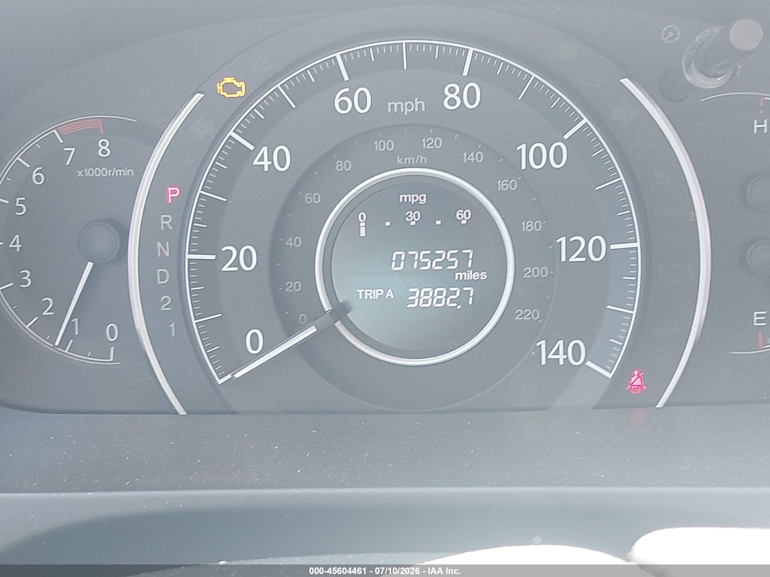 2014 Honda Cr-v Ex Gray vin: 5J6RM3H50EL031892