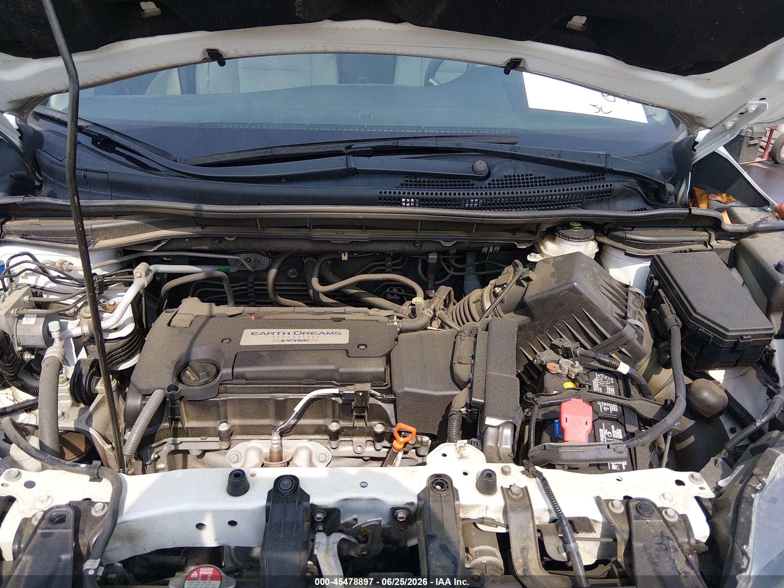 2015 Honda Cr-v Ex Белый vin: 5J6RM3H50FL007240