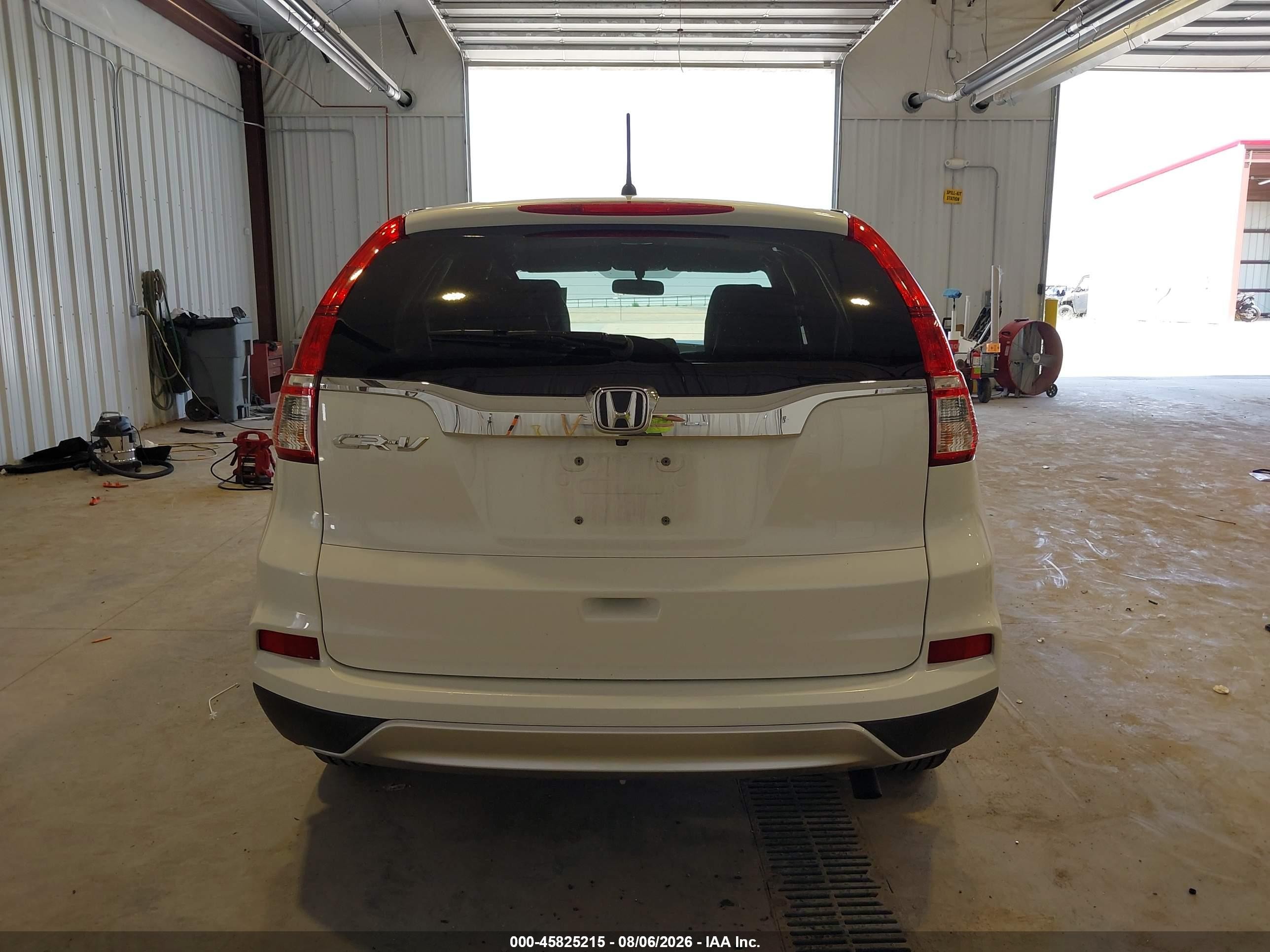 2015 Honda Cr-v Ex White vin: 5J6RM3H50FL022661