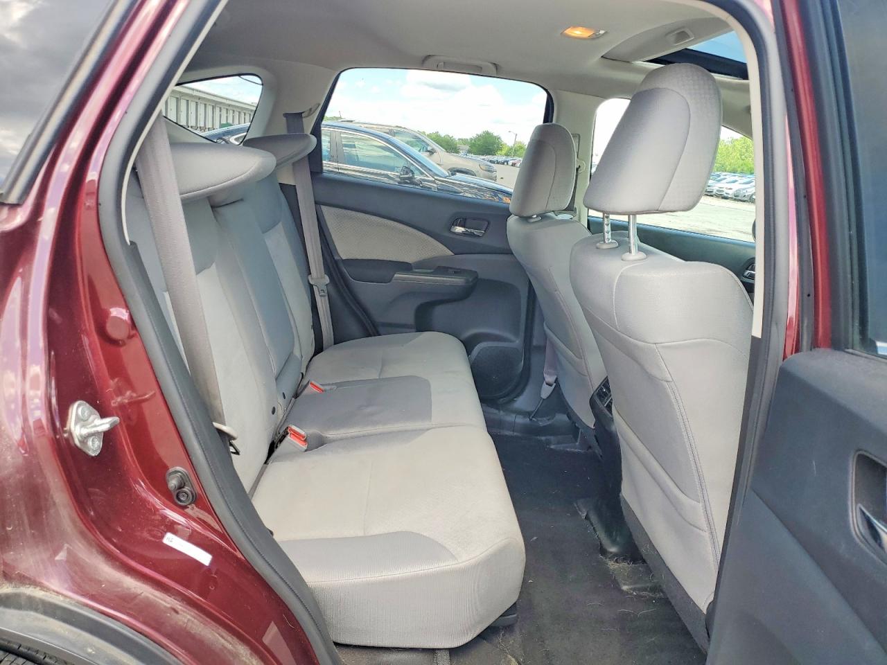 2015 Honda Cr-v Ex Burgundy vin: 5J6RM3H50FL027052