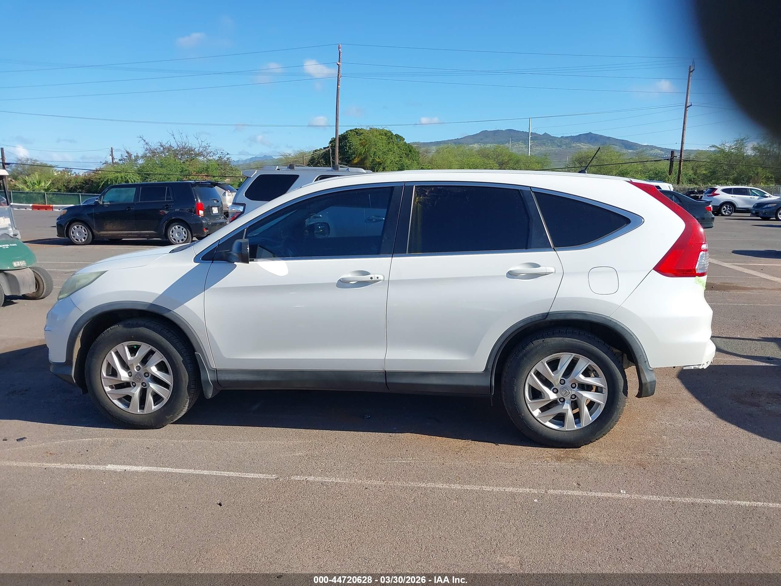 2016 Honda Cr-v Ex Белый vin: 5J6RM3H50GL002749