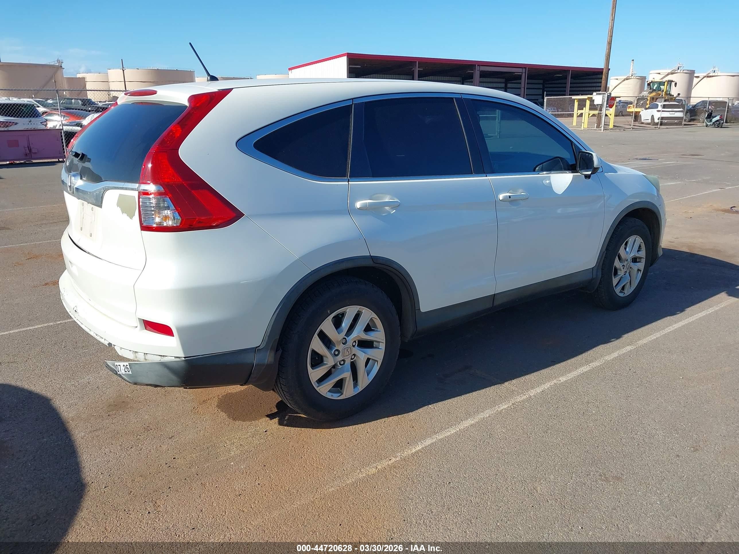 2016 Honda Cr-v Ex Белый vin: 5J6RM3H50GL002749