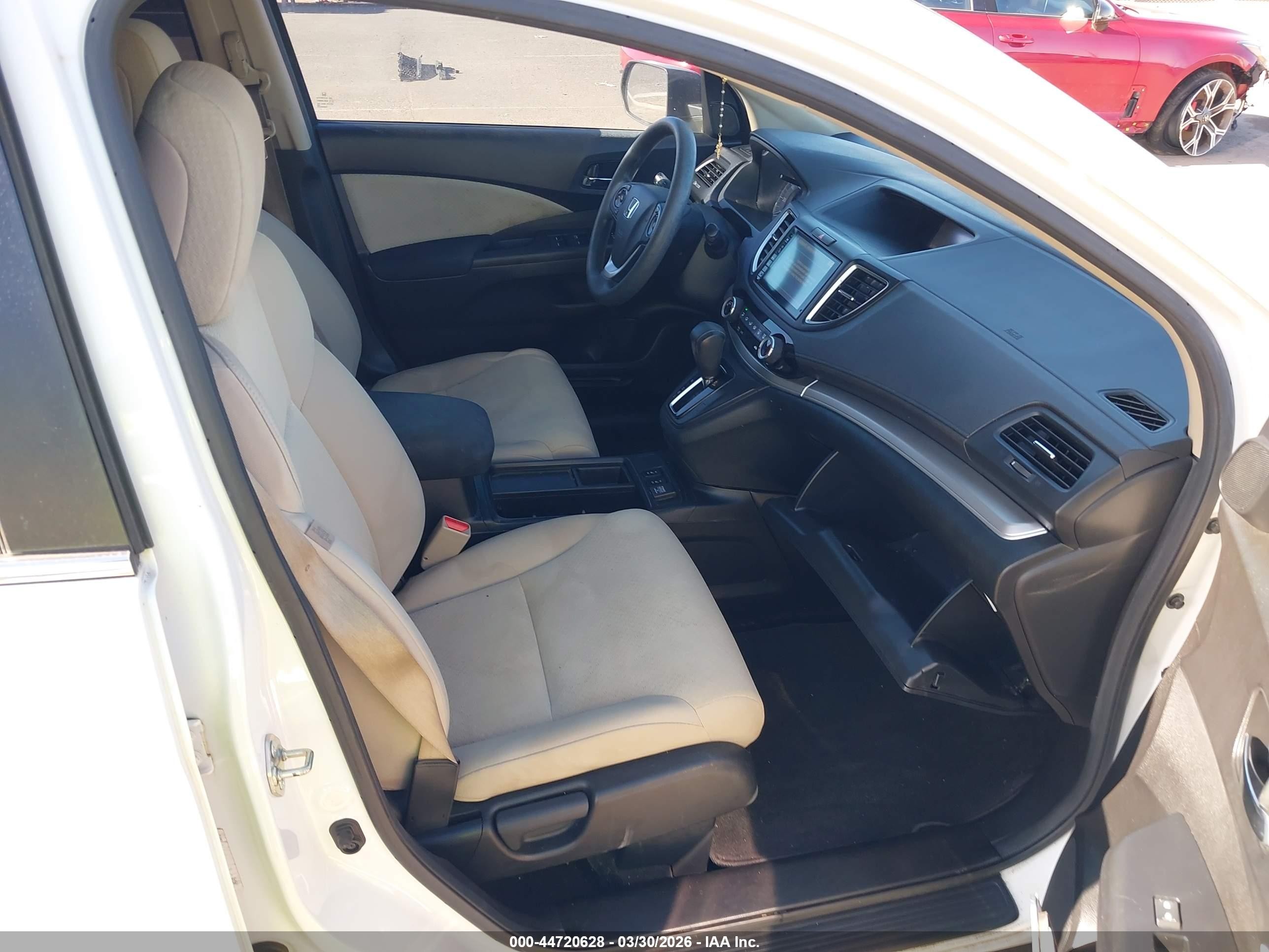 2016 Honda Cr-v Ex Белый vin: 5J6RM3H50GL002749