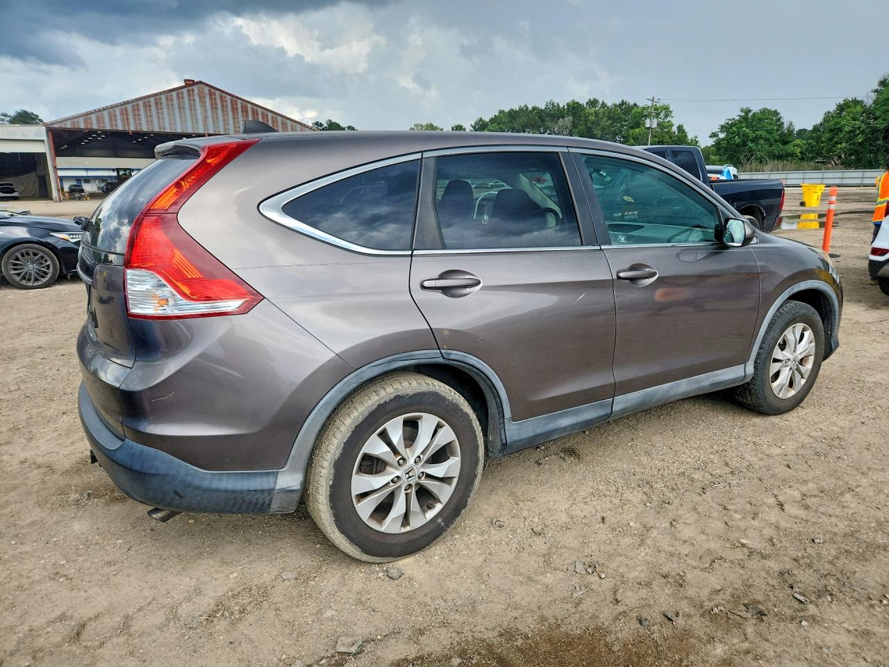 2012 Honda Cr-v Ex Gray vin: 5J6RM3H51CL000051