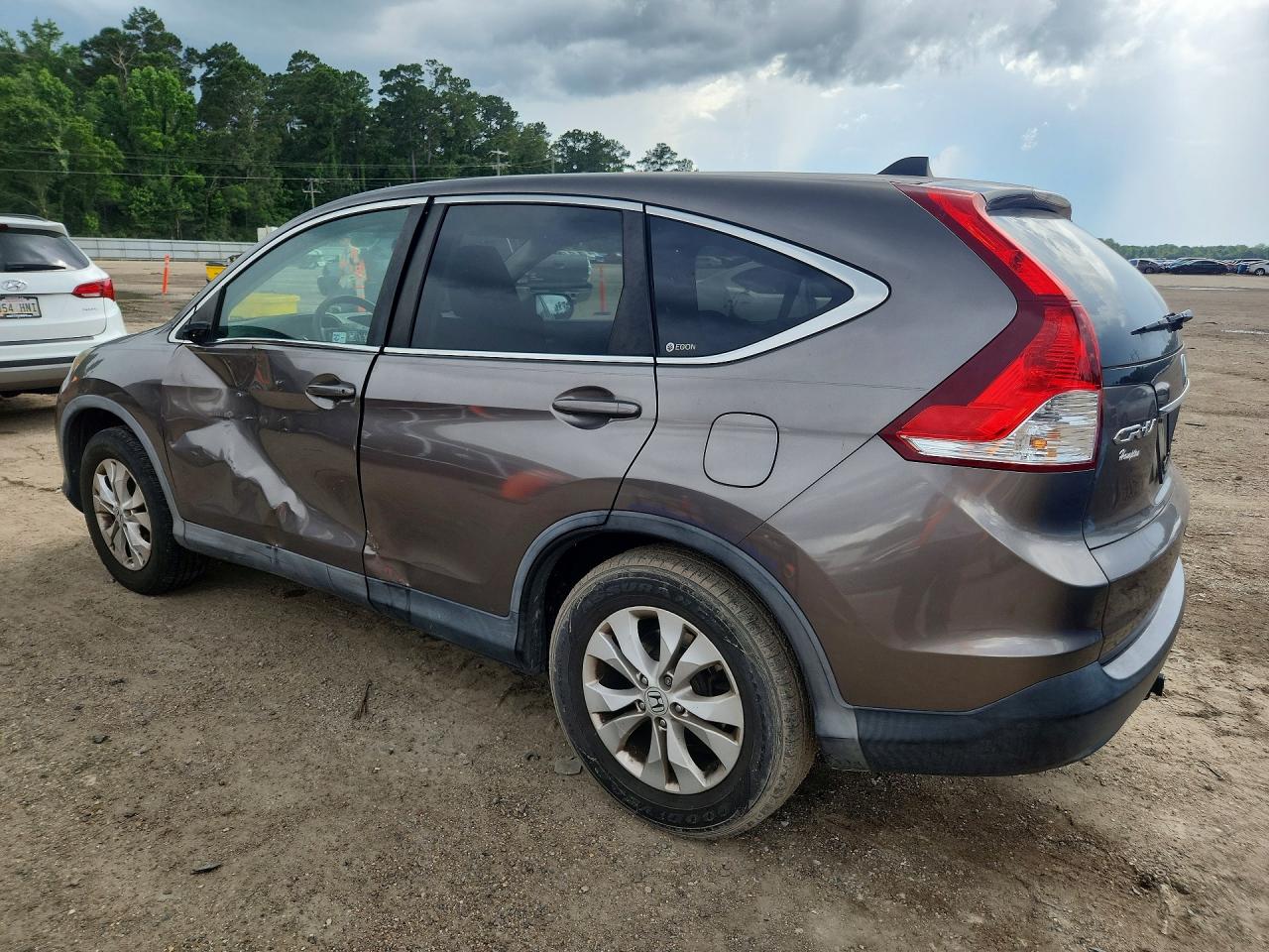 2012 Honda Cr-v Ex Gray vin: 5J6RM3H51CL000051