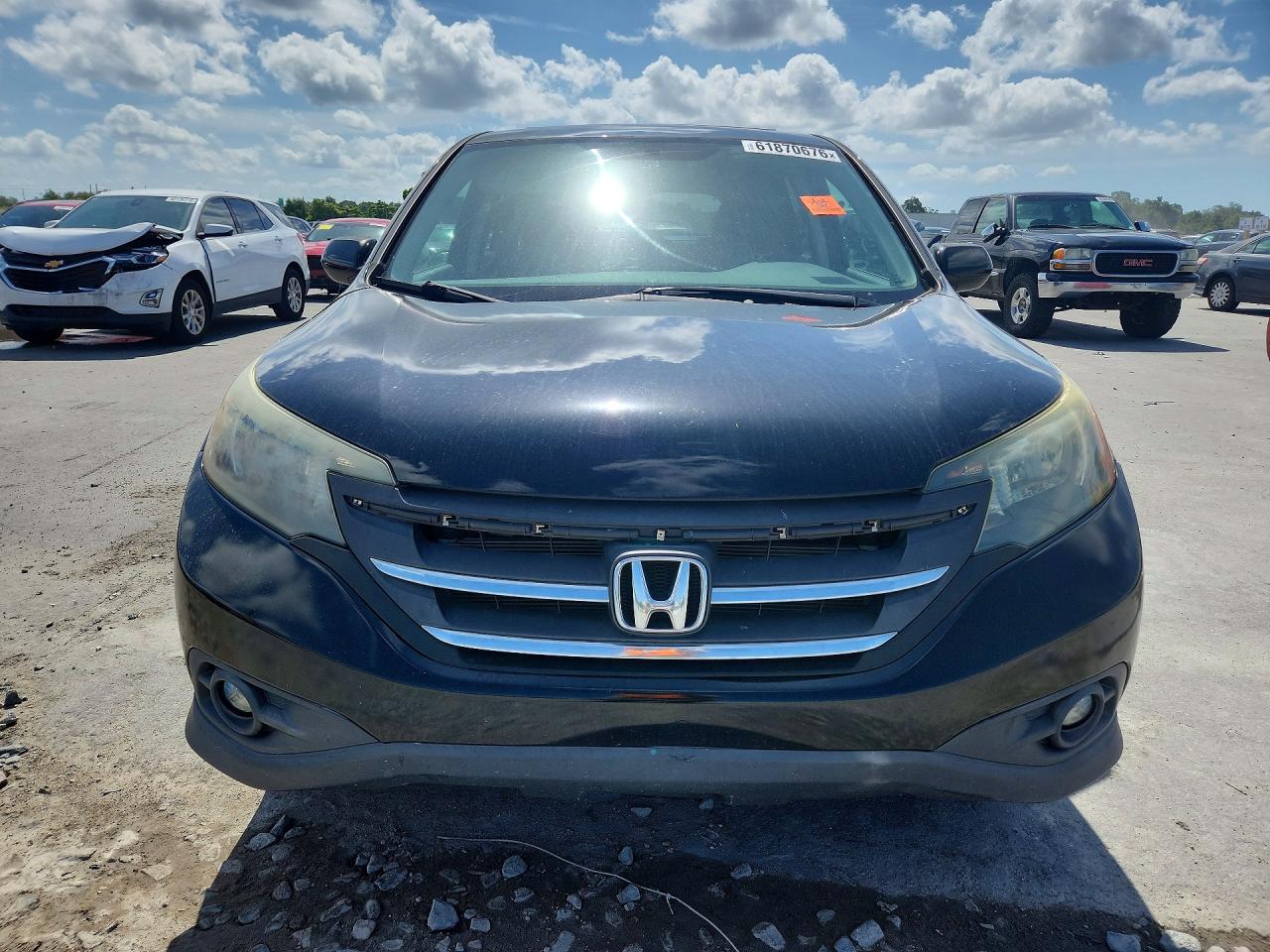 2012 Honda Cr-v Ex Black vin: 5J6RM3H51CL004696