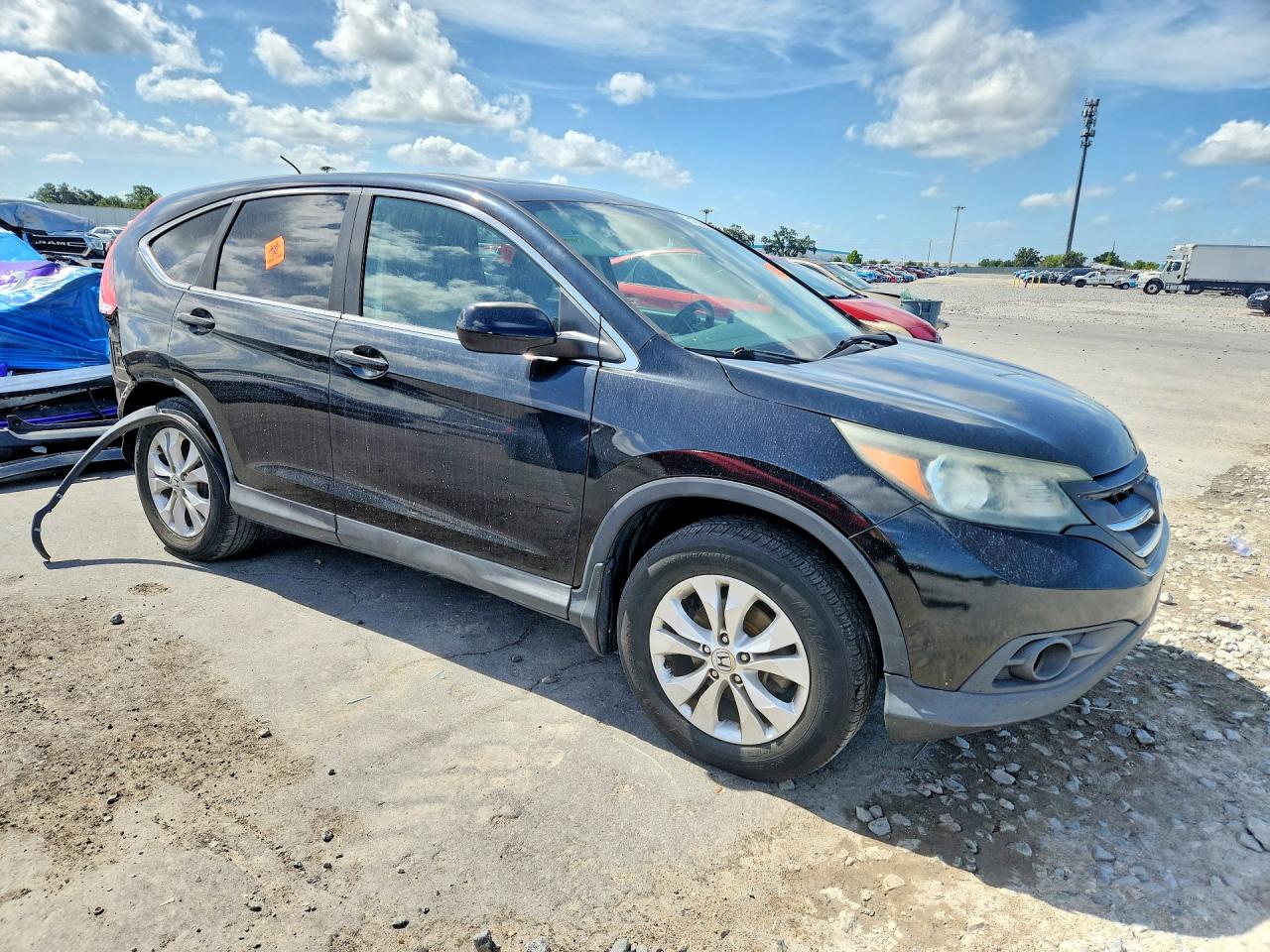 2012 Honda Cr-v Ex Black vin: 5J6RM3H51CL004696