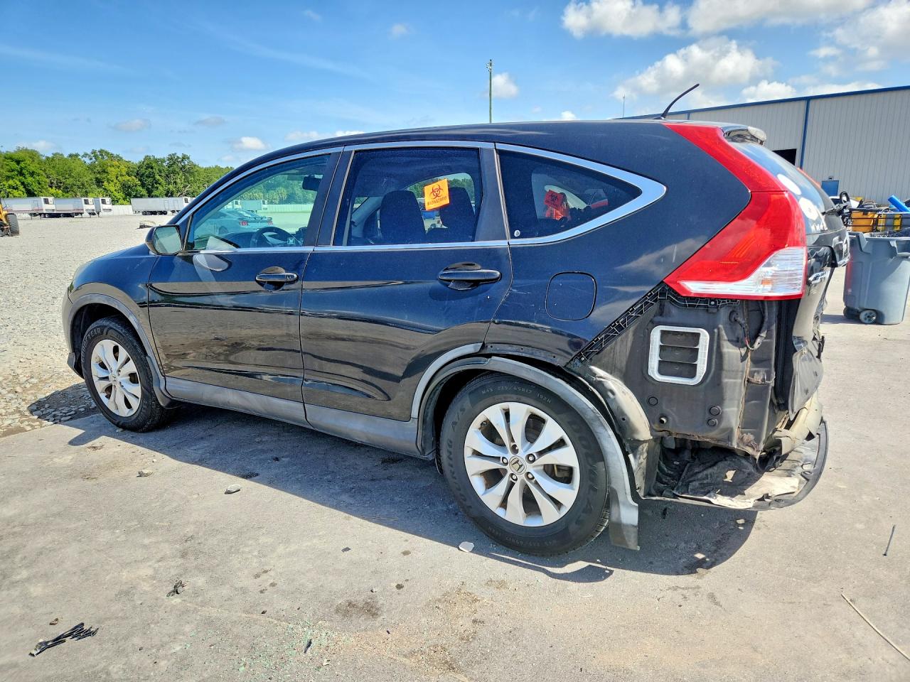 2012 Honda Cr-v Ex Black vin: 5J6RM3H51CL004696