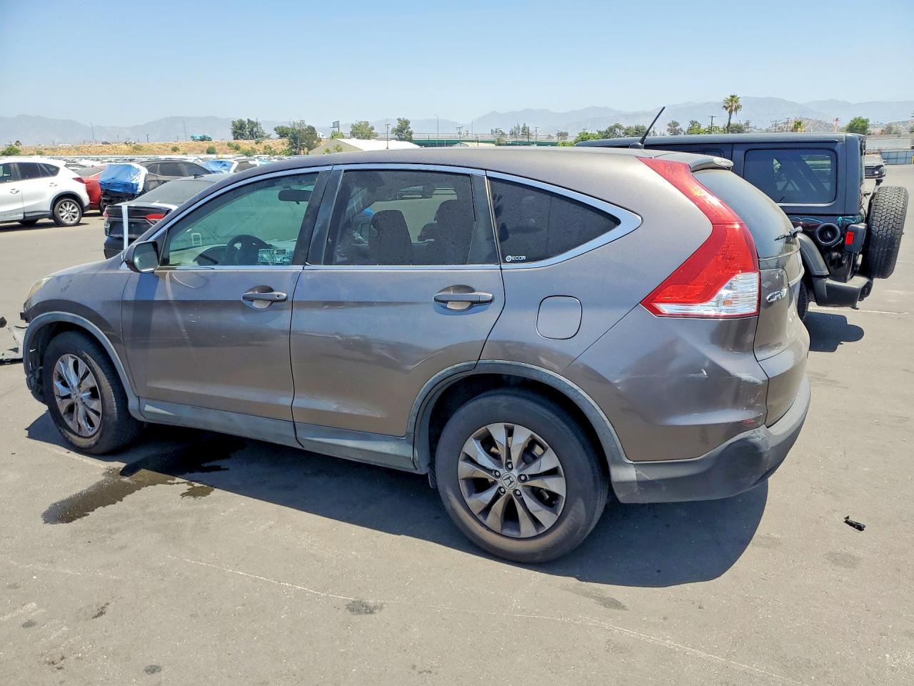 2012 Honda Cr-v Ex Gray vin: 5J6RM3H51CL008327