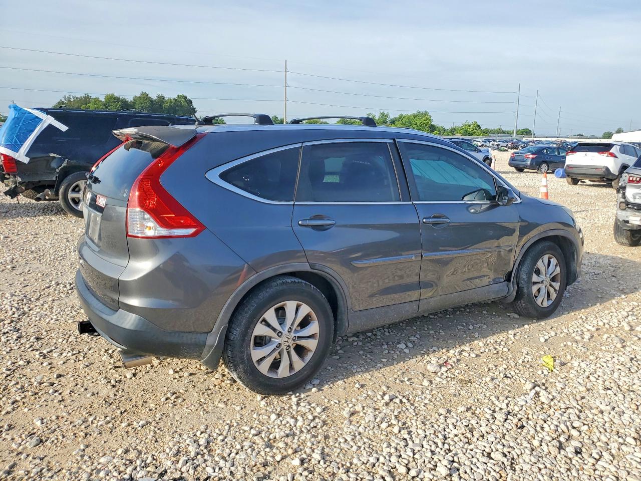 2012 Honda Cr-v Ex Gray vin: 5J6RM3H51CL026777