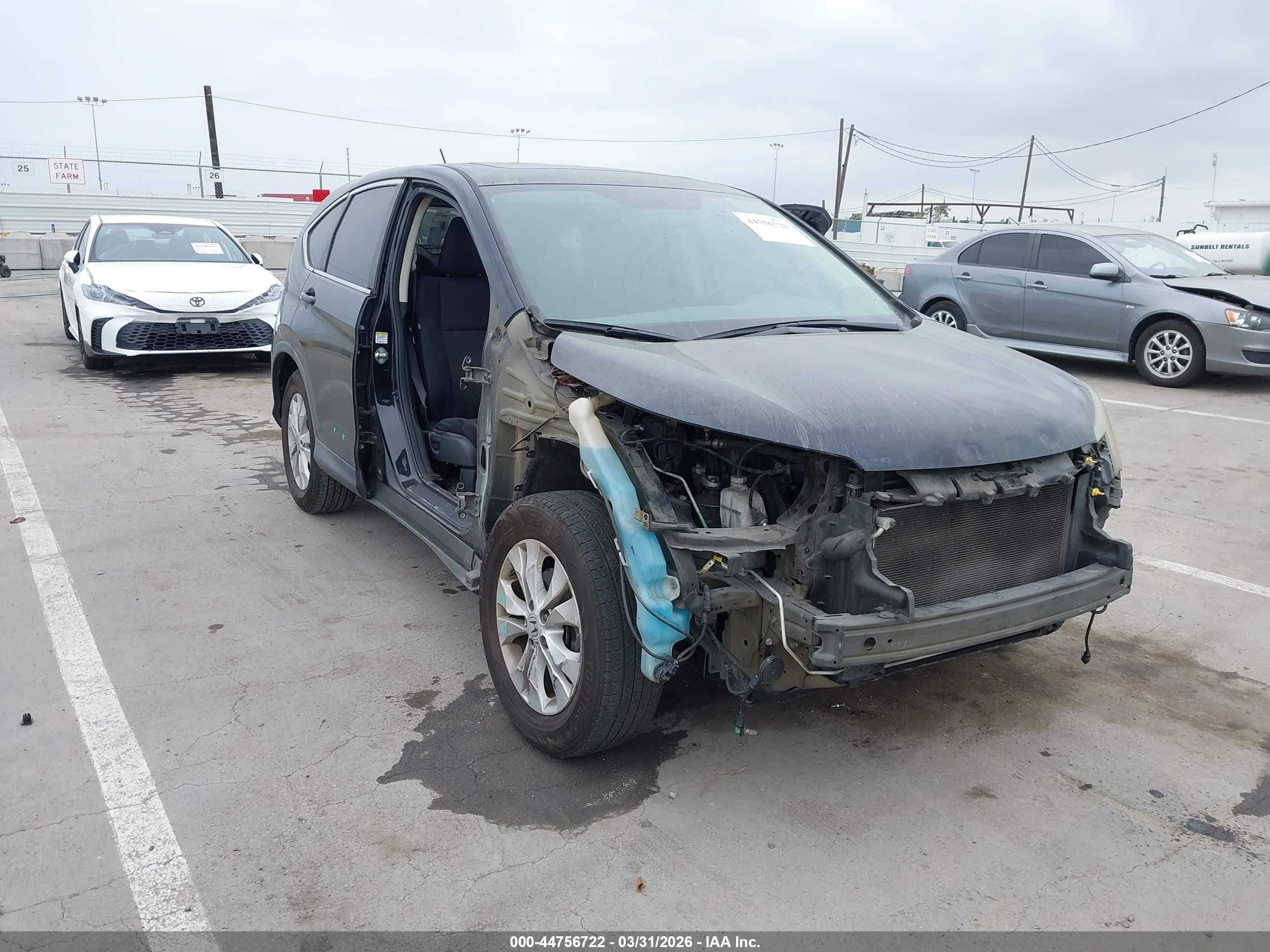 2012 Honda Cr-v Ex Black vin: 5J6RM3H51CL047919