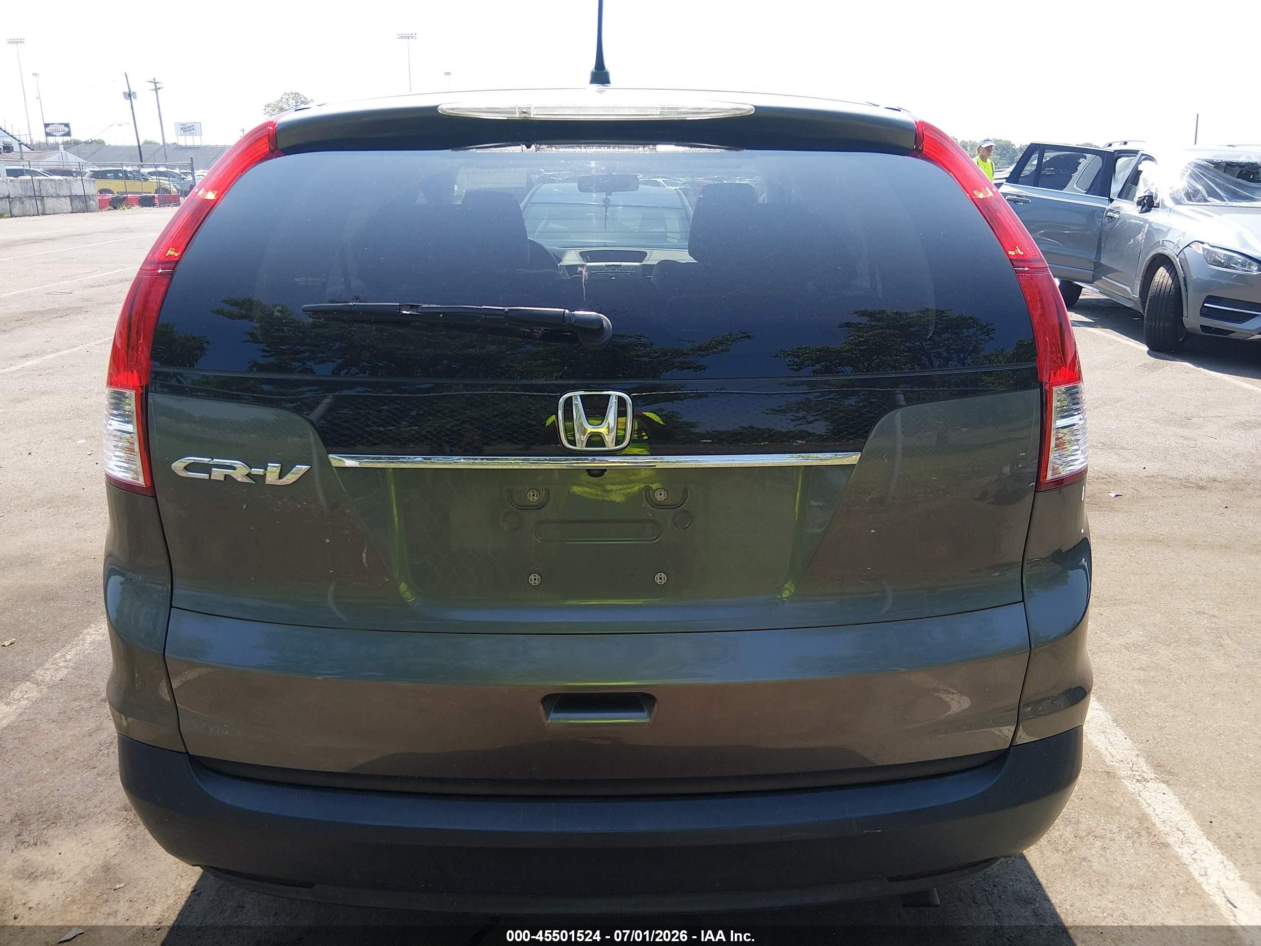 2012 Honda Cr-v Ex Gray vin: 5J6RM3H51CL048195