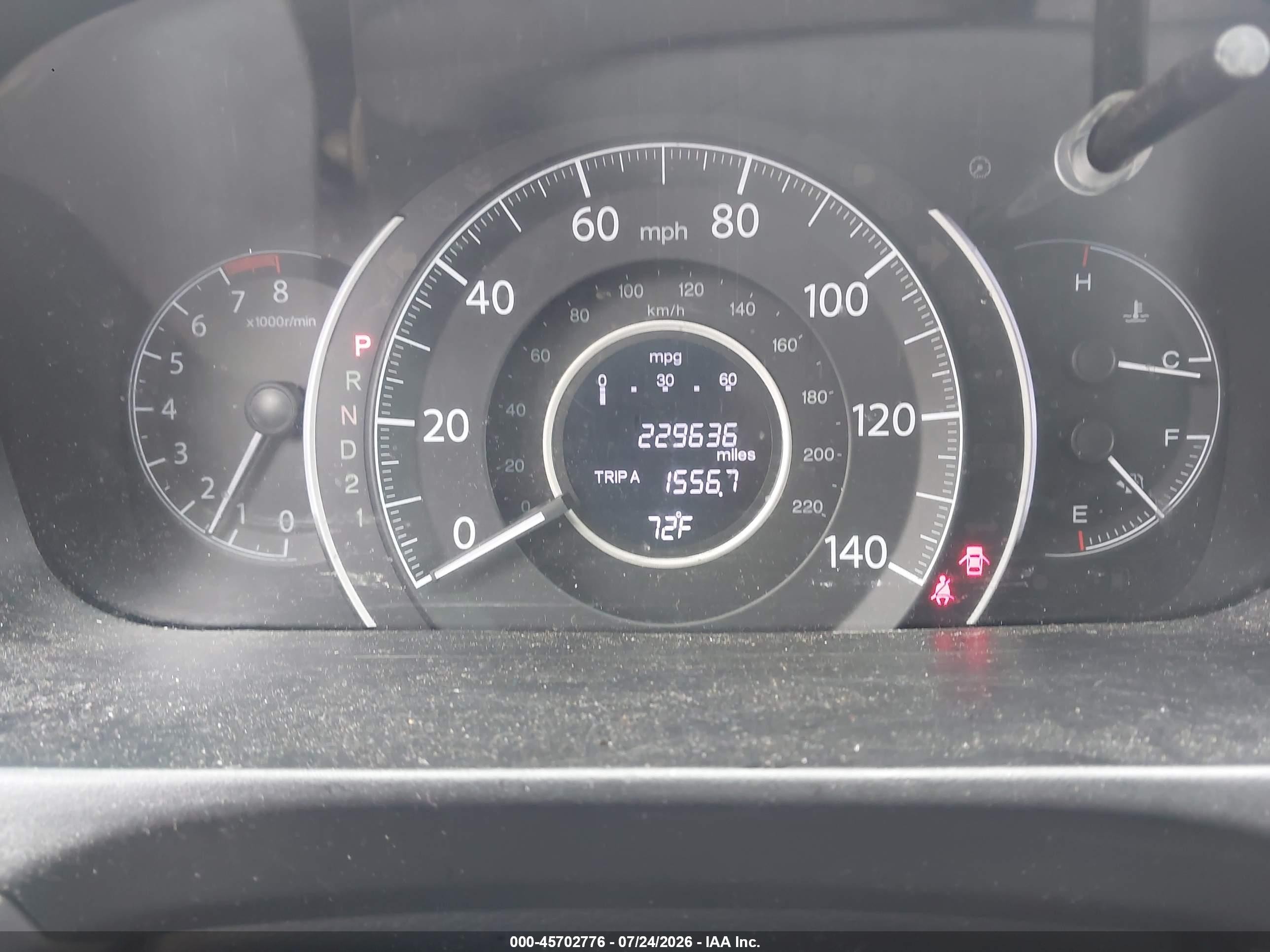 2013 Honda Cr-v Ex White vin: 5J6RM3H51DL043449