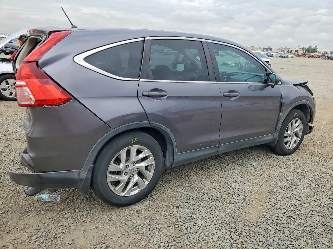 2015 Honda Cr-v Ex Gray vin: 5J6RM3H51FL011992