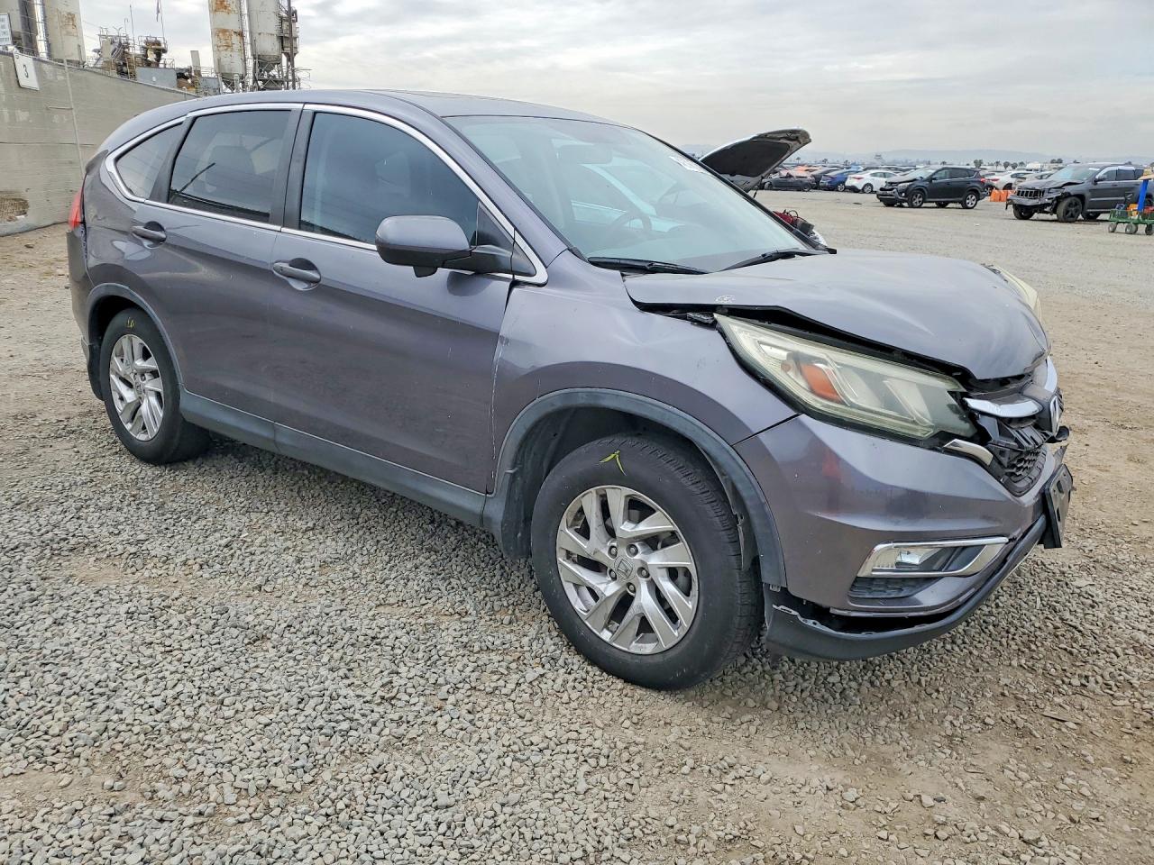 2015 Honda Cr-v Ex Gray vin: 5J6RM3H51FL011992