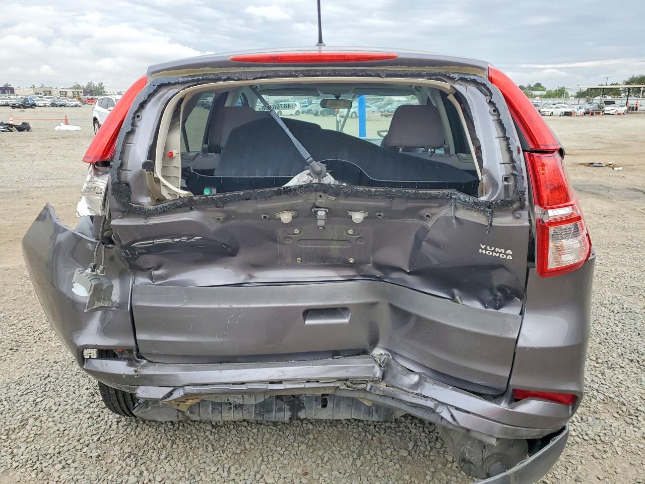 2015 Honda Cr-v Ex Gray vin: 5J6RM3H51FL011992