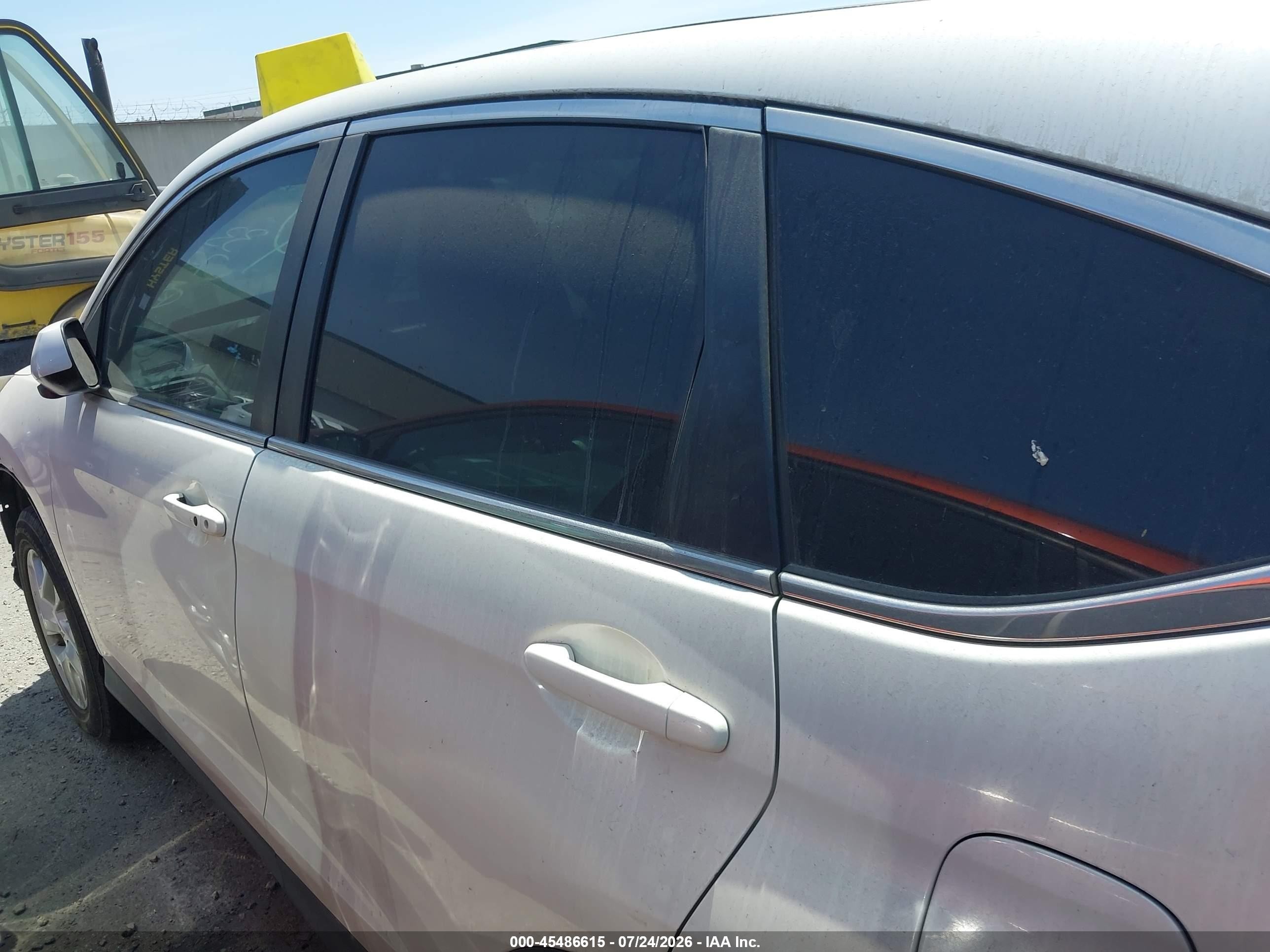 2015 Honda Cr-v Ex White vin: 5J6RM3H51FL018635