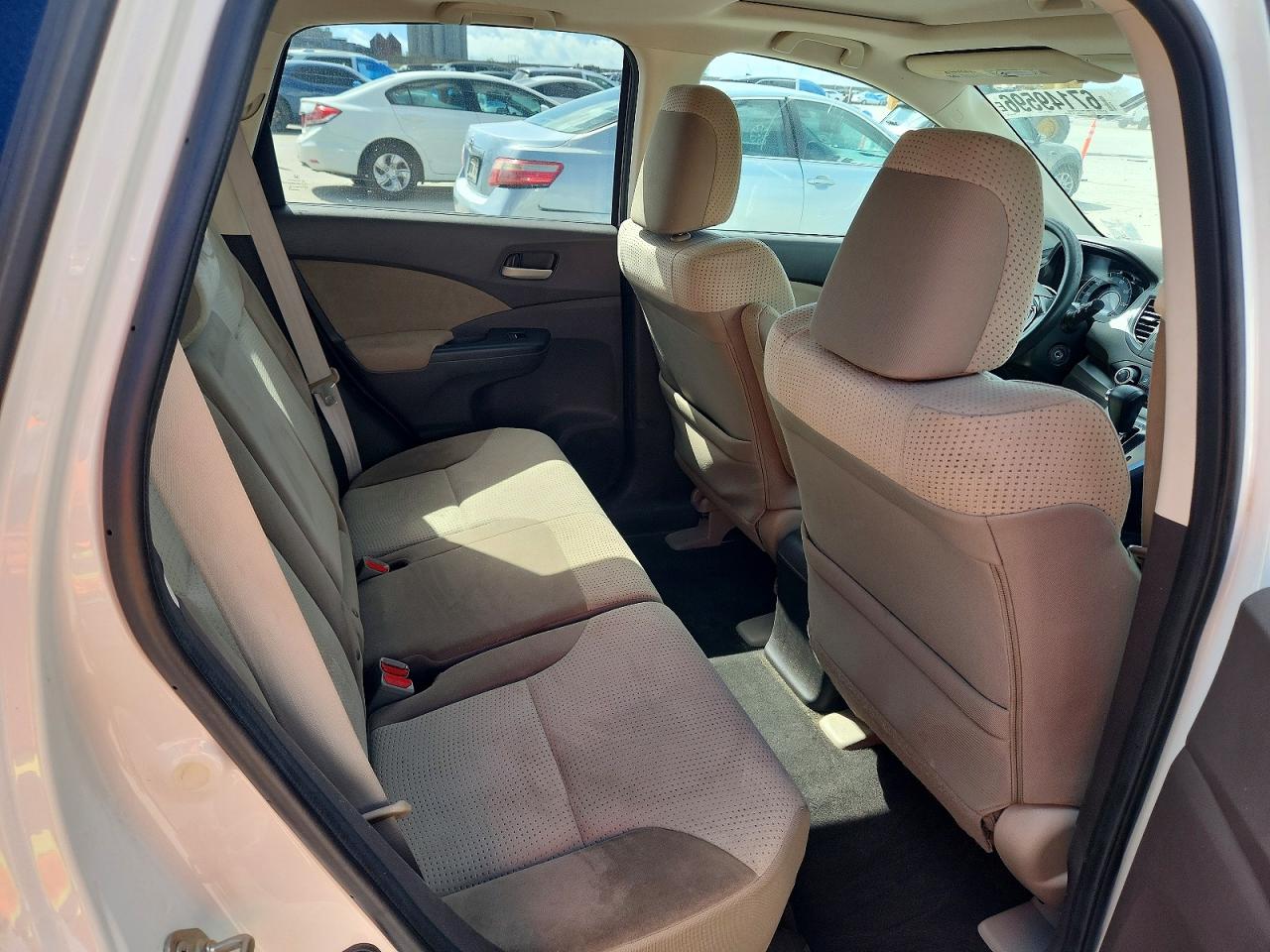 2012 Honda Cr-v Ex White vin: 5J6RM3H52CL023550