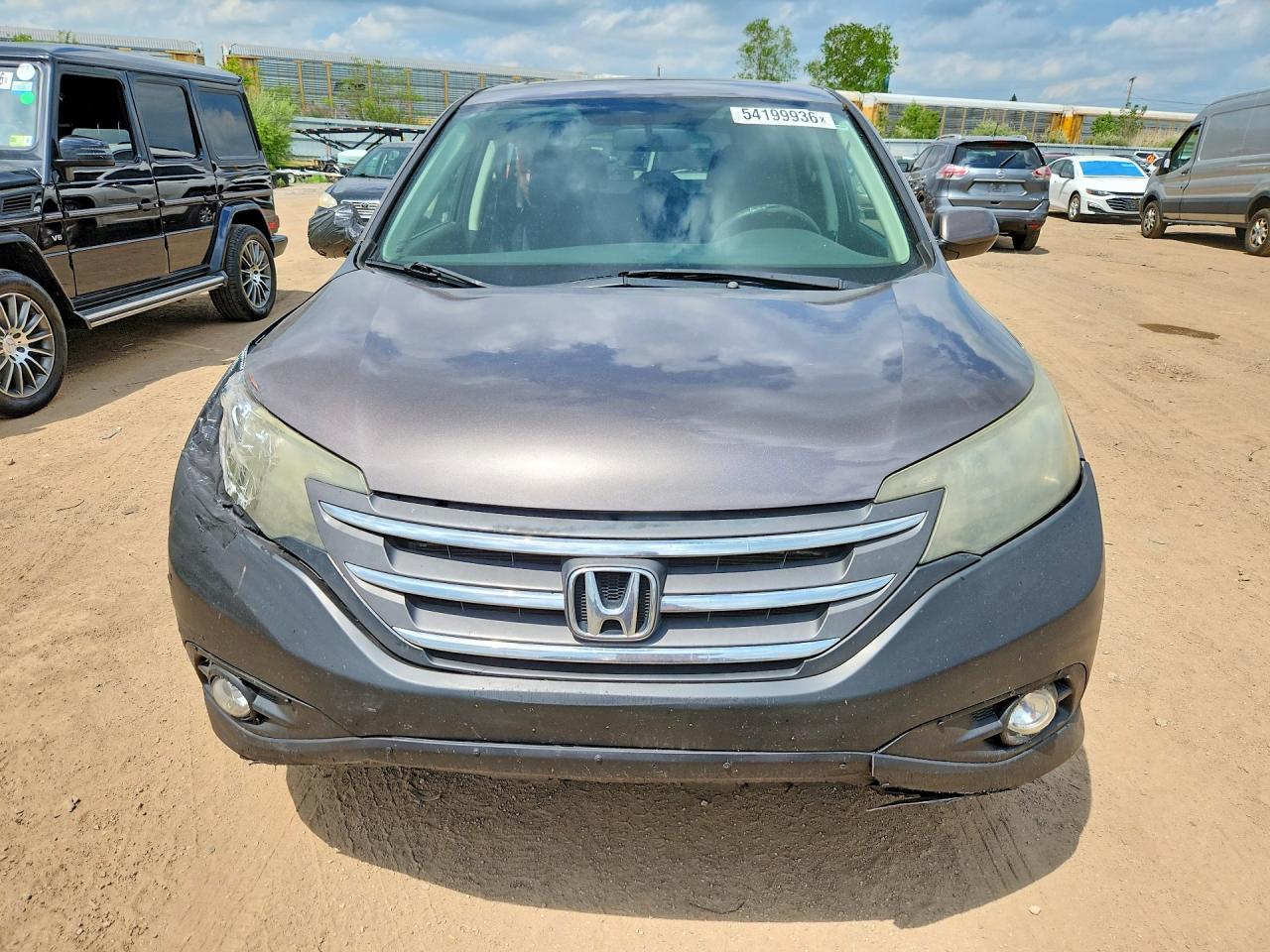 2012 Honda Cr-v Ex Brown vin: 5J6RM3H52CL025850