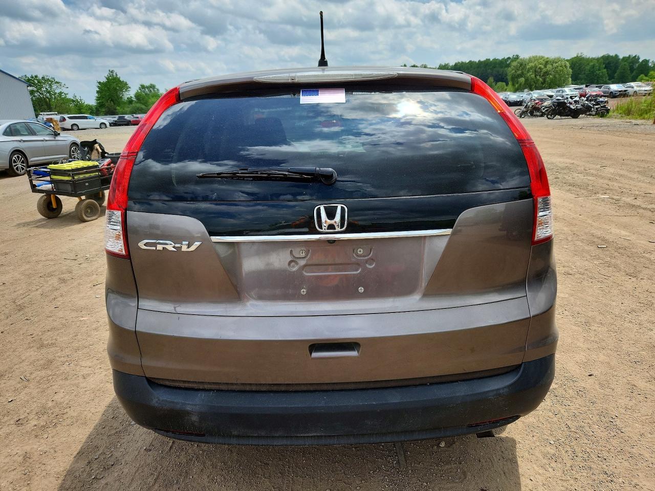 2012 Honda Cr-v Ex Brown vin: 5J6RM3H52CL025850