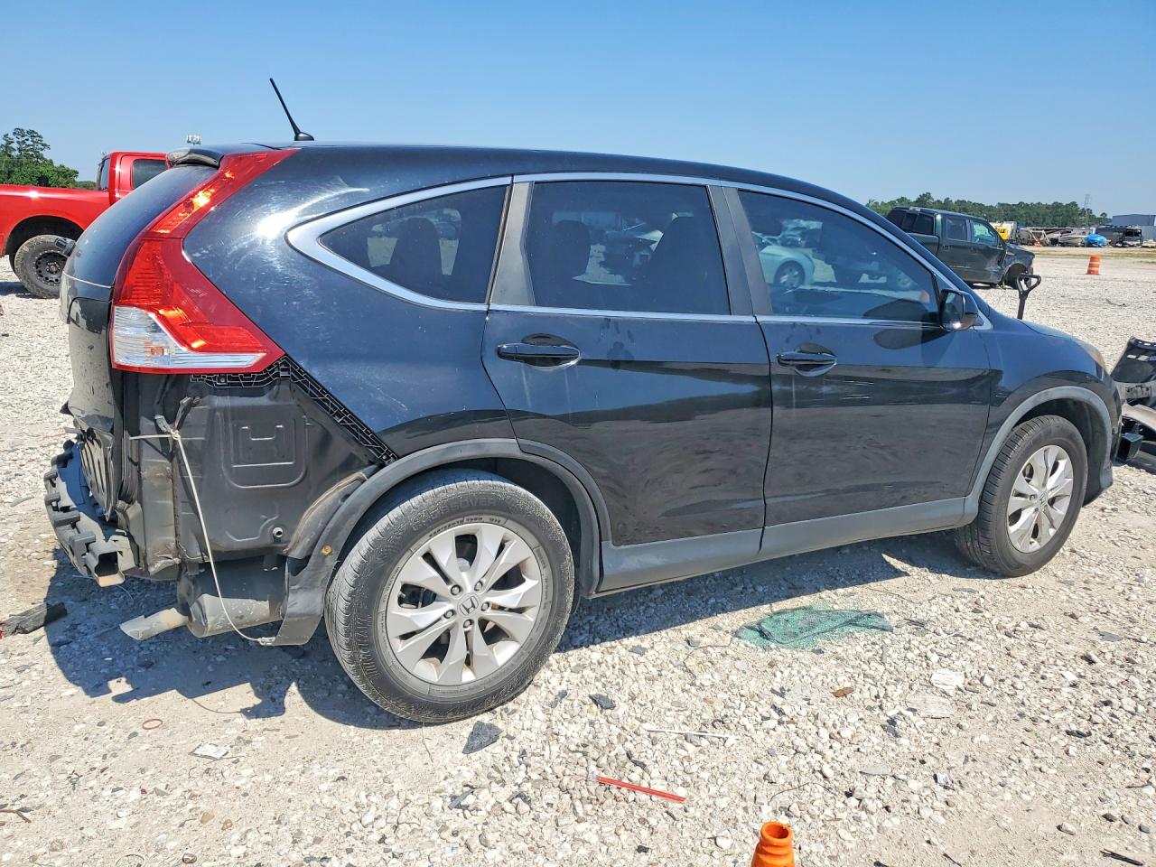 2012 Honda Cr-v Ex Черный vin: 5J6RM3H52CL028683
