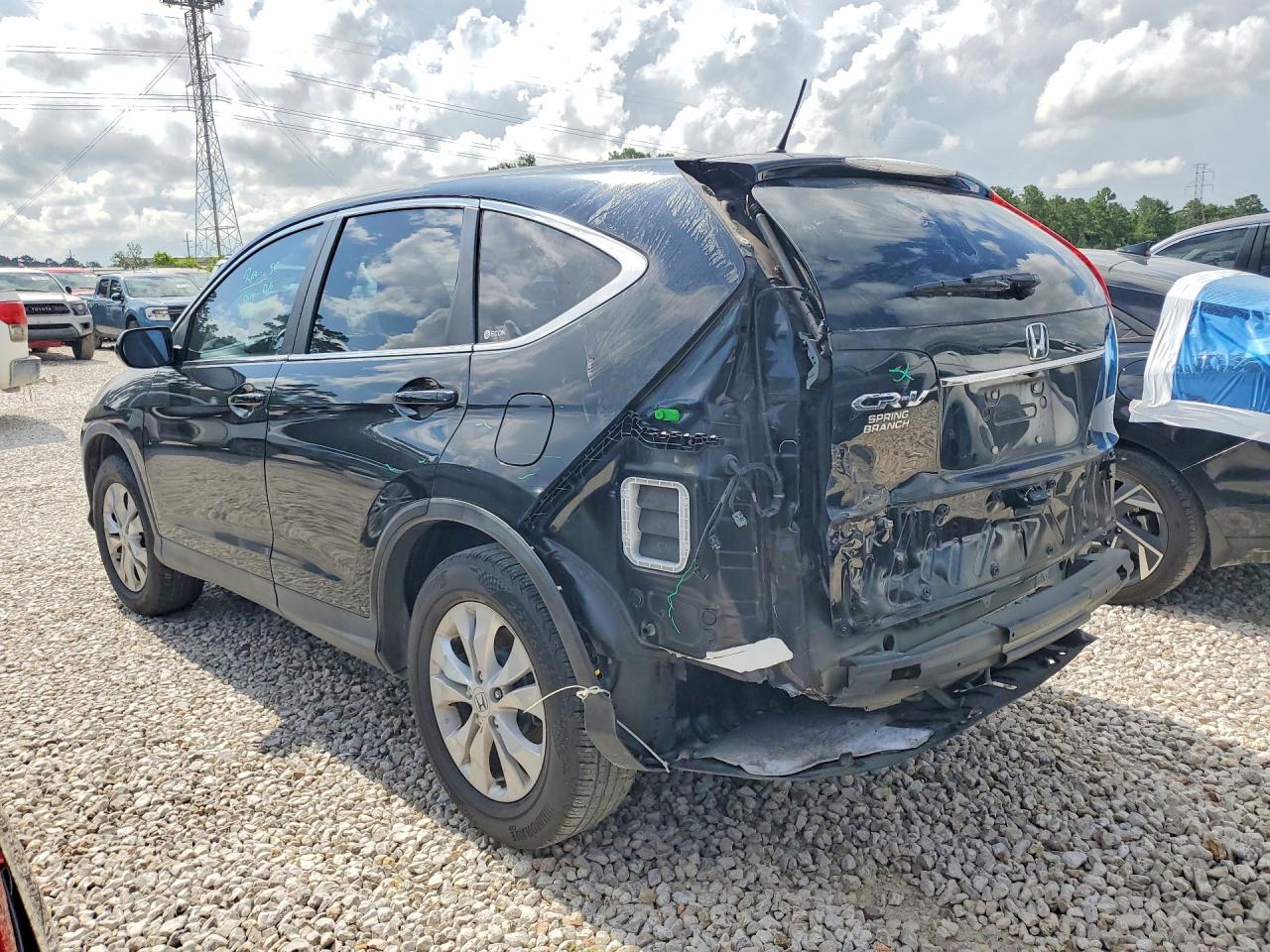 2012 Honda Cr-v Ex Черный vin: 5J6RM3H52CL028683