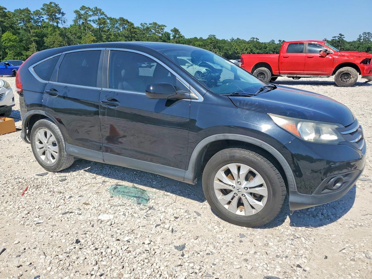 2012 Honda Cr-v Ex Черный vin: 5J6RM3H52CL028683