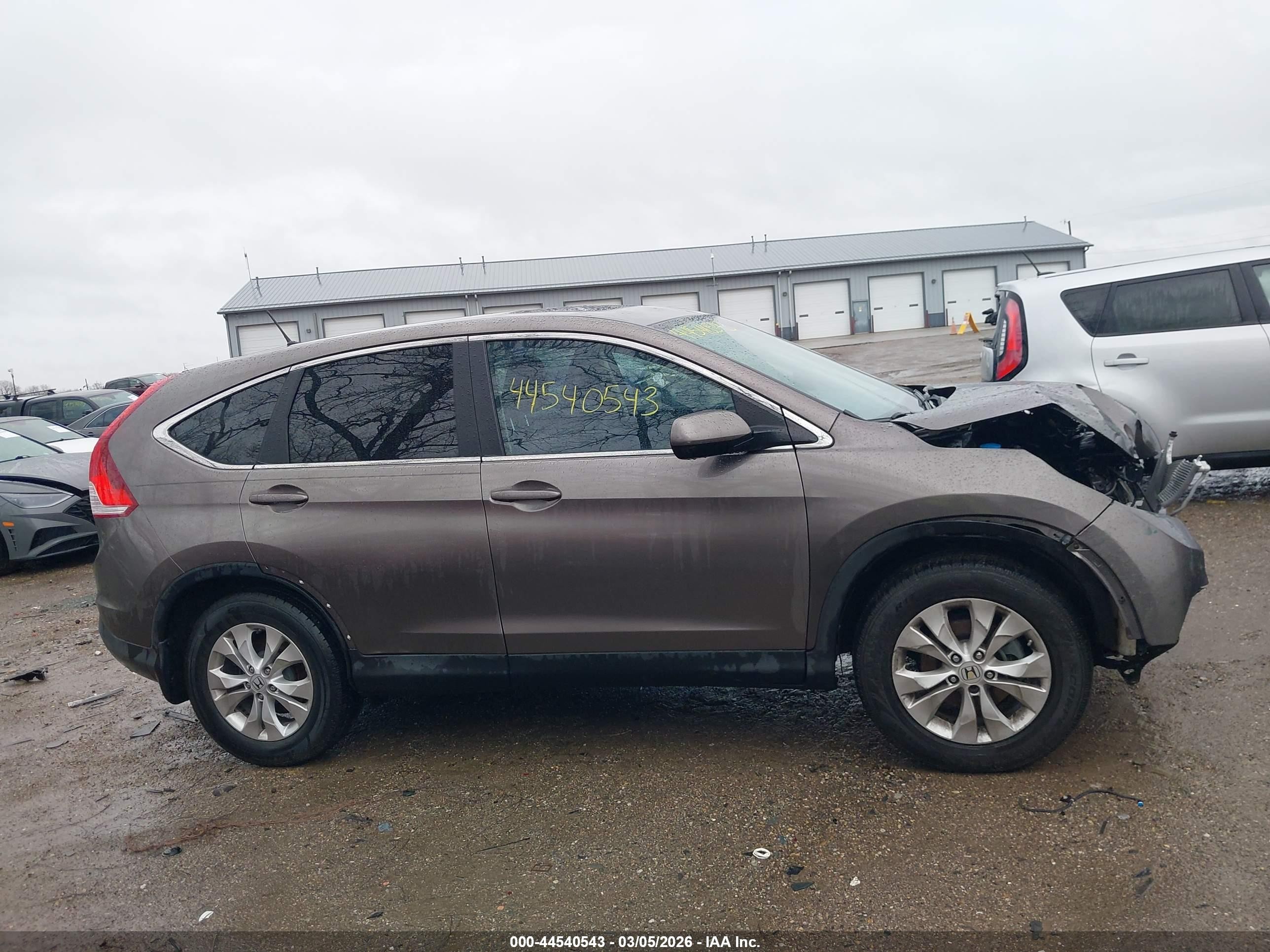 2012 Honda Cr-v Ex Brown vin: 5J6RM3H52CL032068