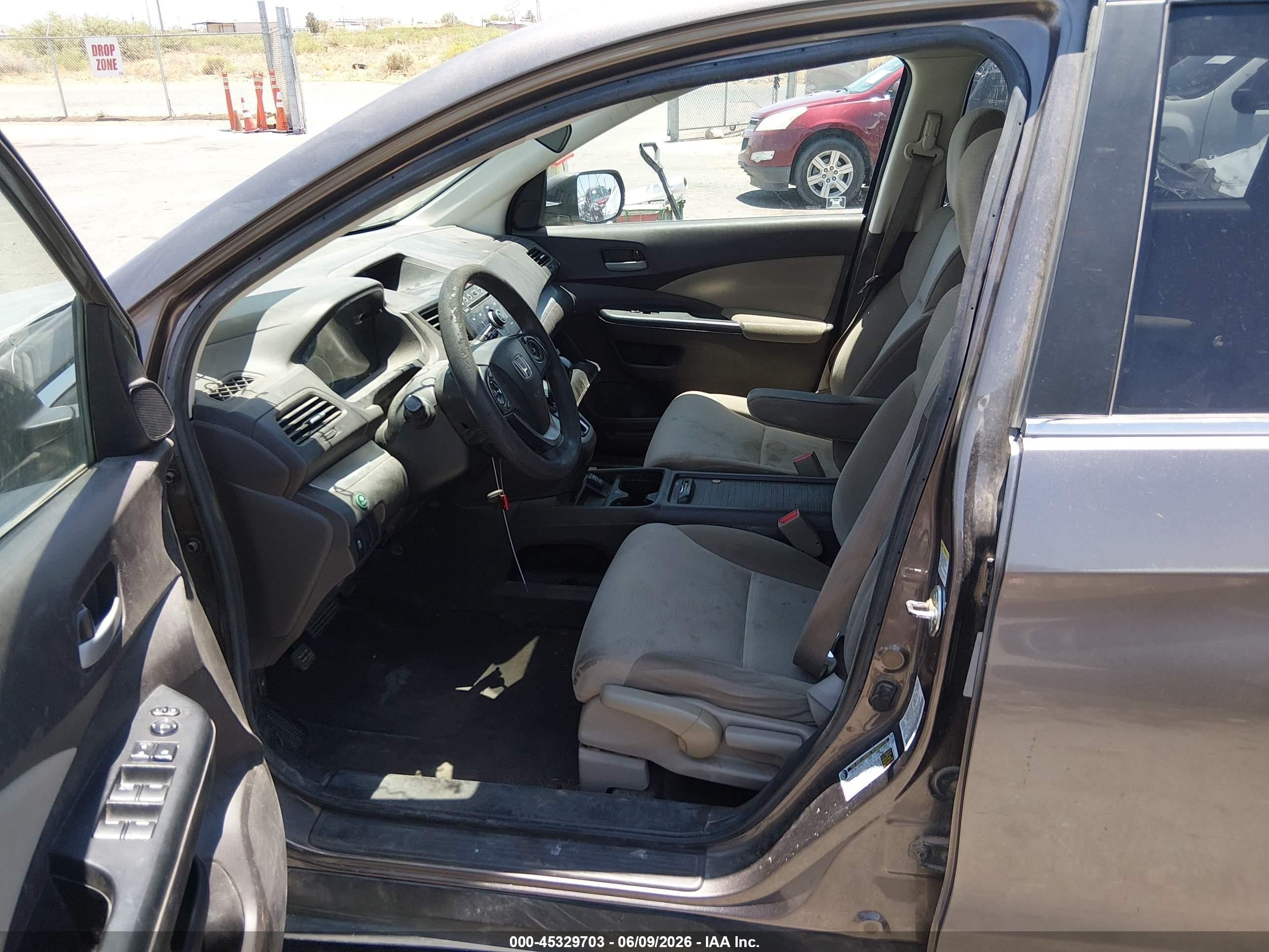 2012 Honda Cr-v Ex Gray vin: 5J6RM3H52CL040588