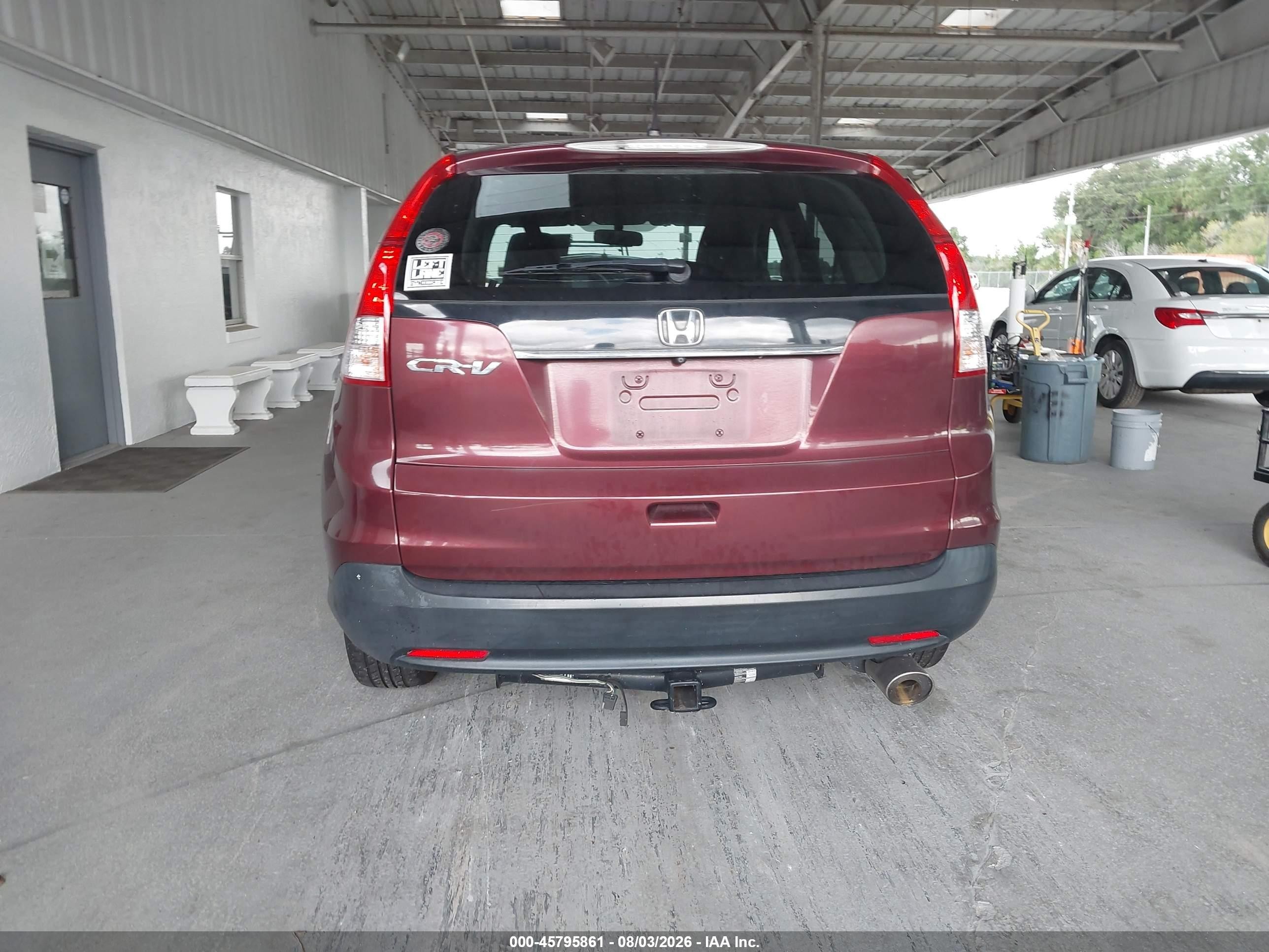 2013 Honda Cr-v Ex Maroon vin: 5J6RM3H52DL031827
