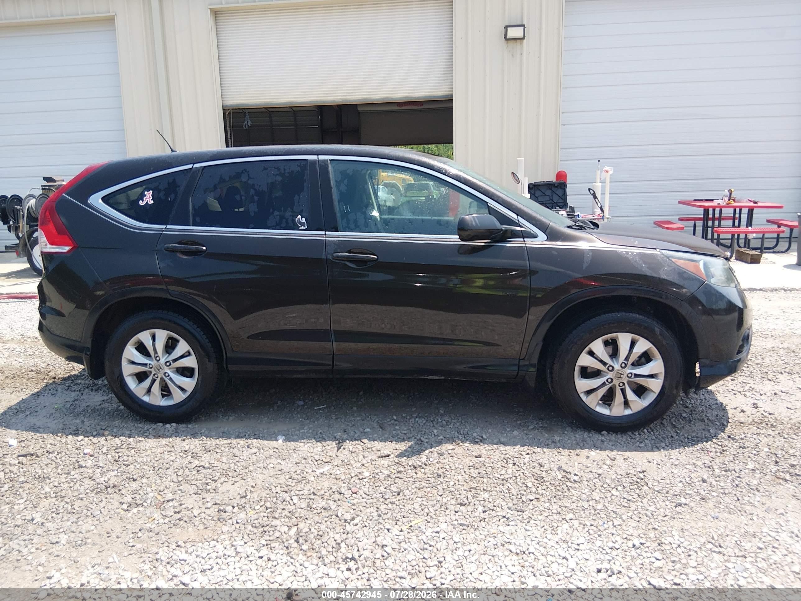 2013 Honda Cr-v Ex Brown vin: 5J6RM3H52DL040155