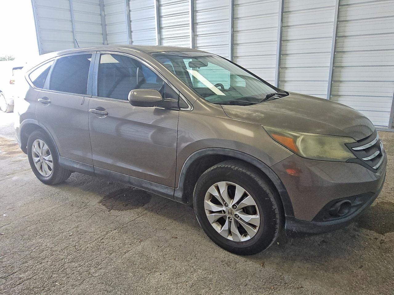 2013 Honda Cr-v Ex Gray vin: 5J6RM3H52DL040558