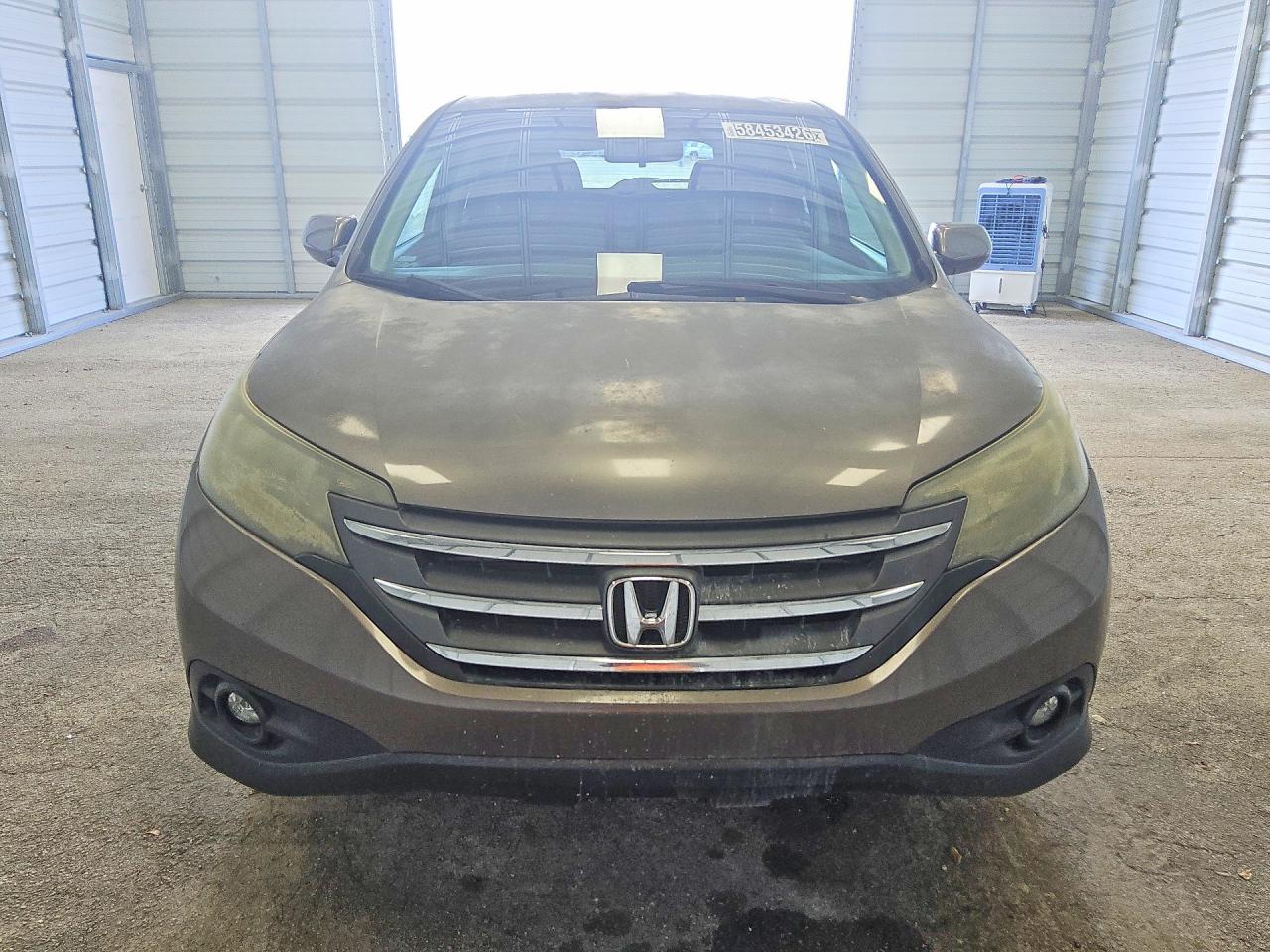 2013 Honda Cr-v Ex Gray vin: 5J6RM3H52DL040558