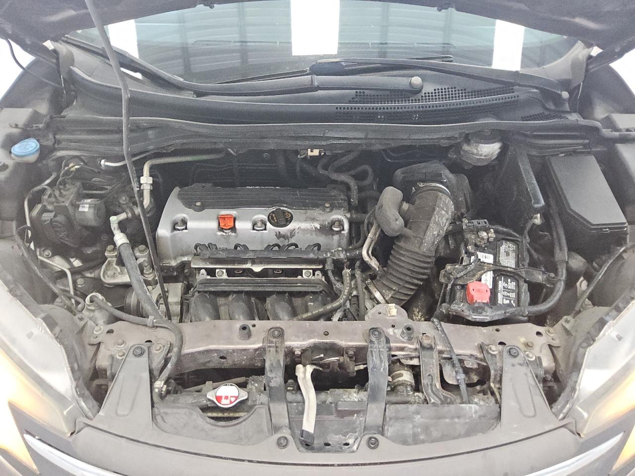 2013 Honda Cr-v Ex Gray vin: 5J6RM3H52DL040558 Damage: Radiator, Broken, Replacement Required