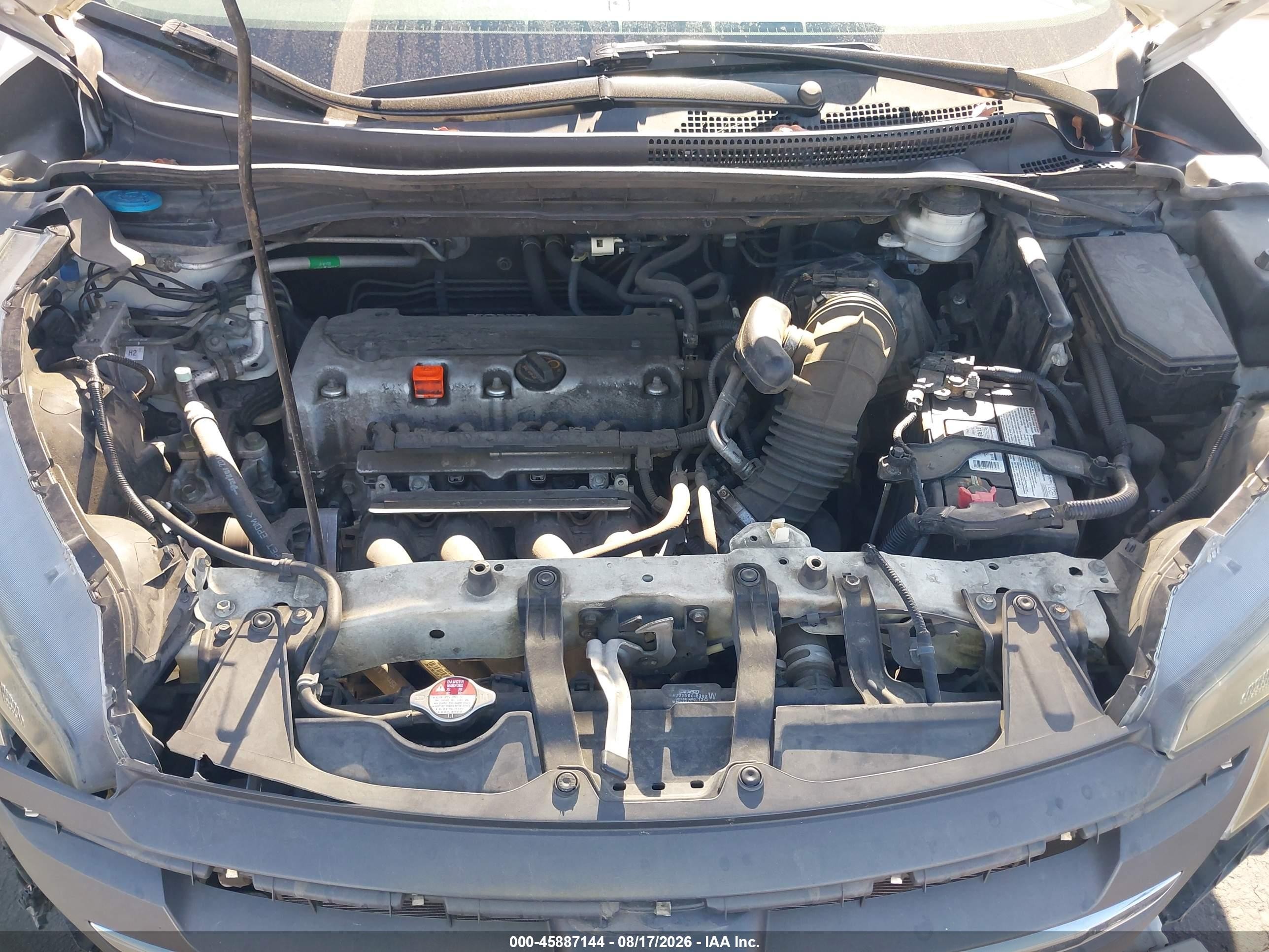 2014 Honda Cr-v Ex White vin: 5J6RM3H52EL022448