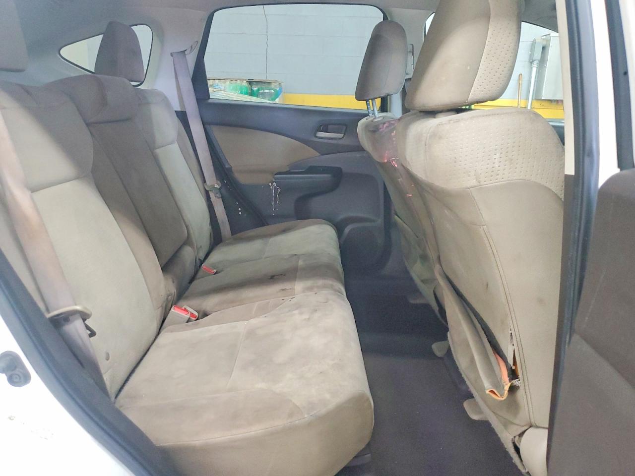 2014 Honda Cr-v Ex White vin: 5J6RM3H52EL038259