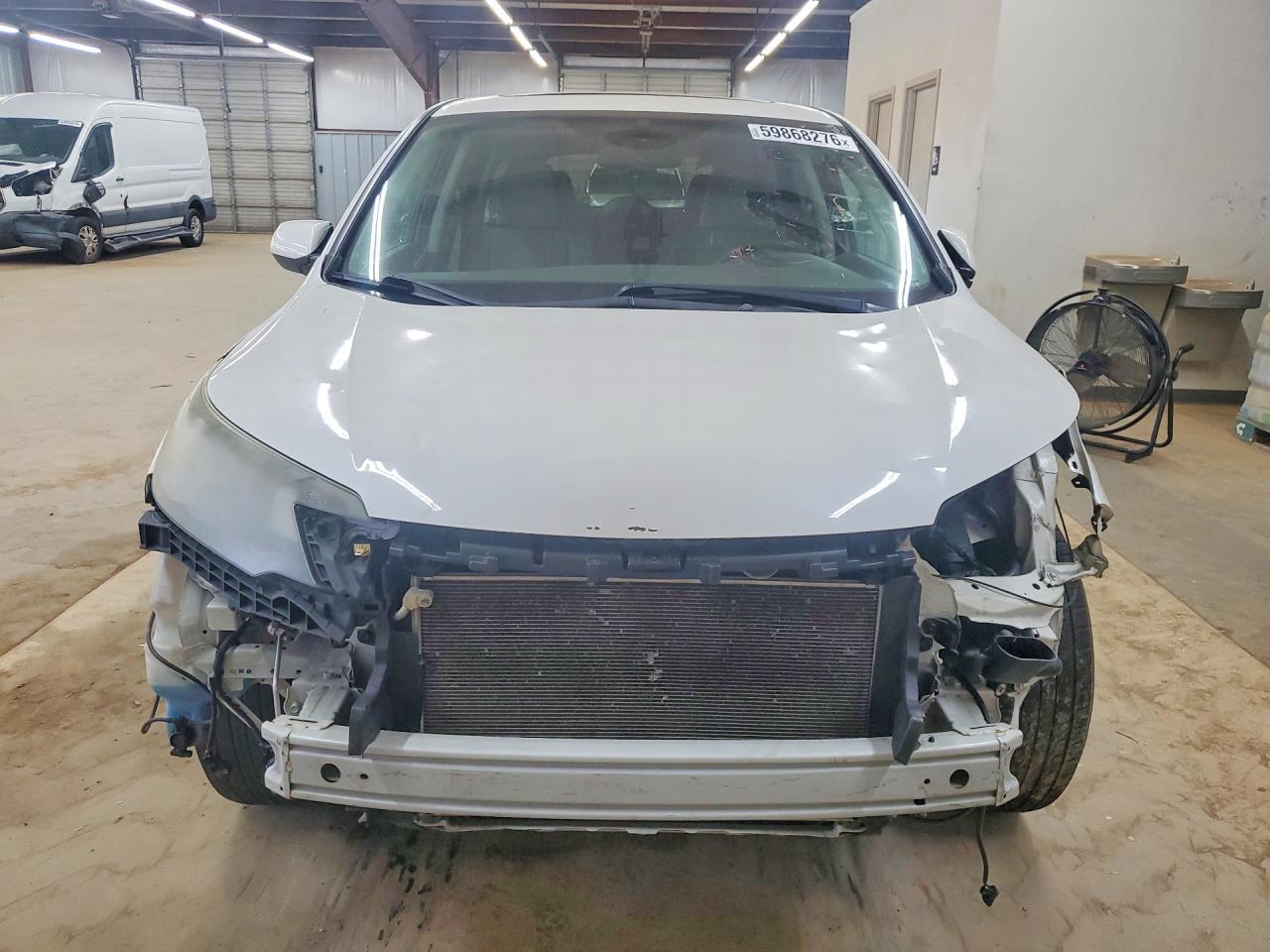 2014 Honda Cr-v Ex White vin: 5J6RM3H52EL038259