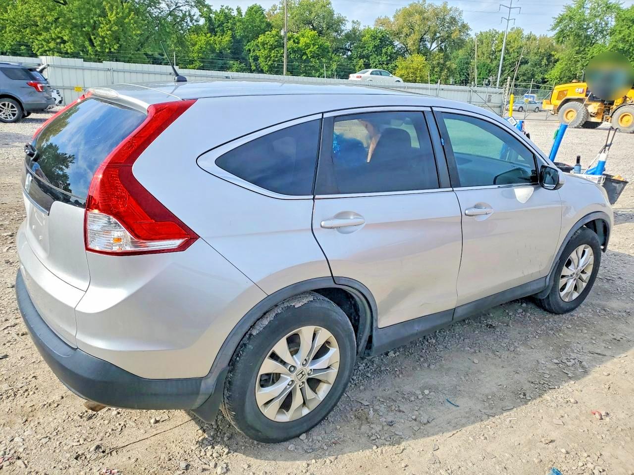 2014 Honda Cr-v Ex Серебряный vin: 5J6RM3H52EL045065