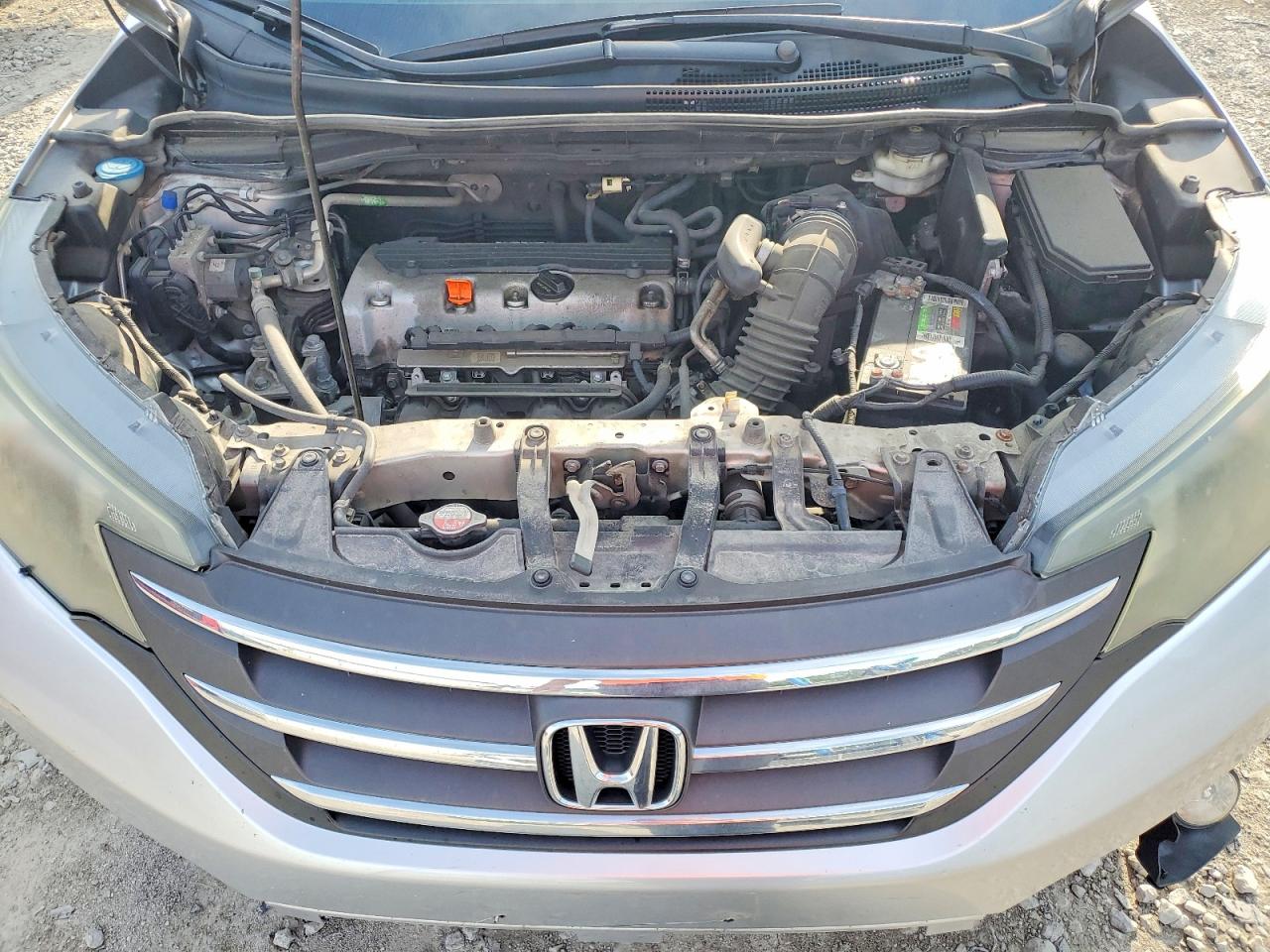 2014 Honda Cr-v Ex Серебряный vin: 5J6RM3H52EL045065