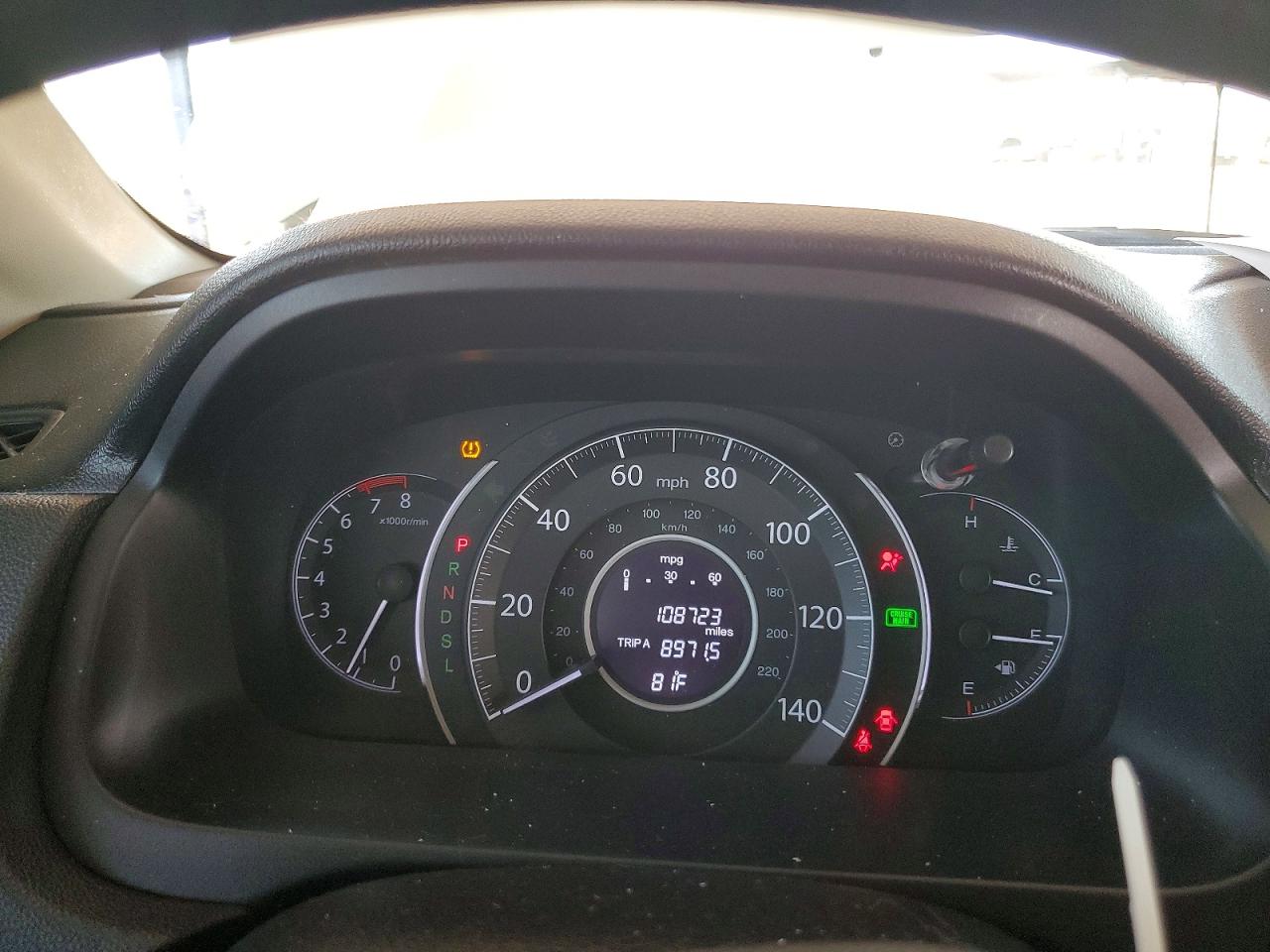 2015 Honda Cr-v Ex White vin: 5J6RM3H52FL022838