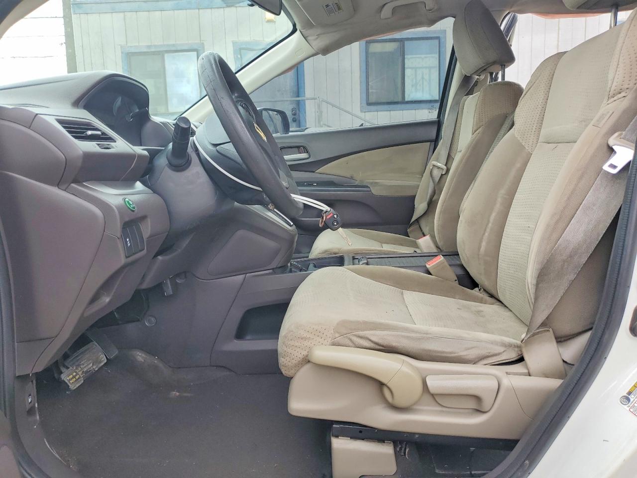 2012 Honda Cr-v Ex White vin: 5J6RM3H53CL016249